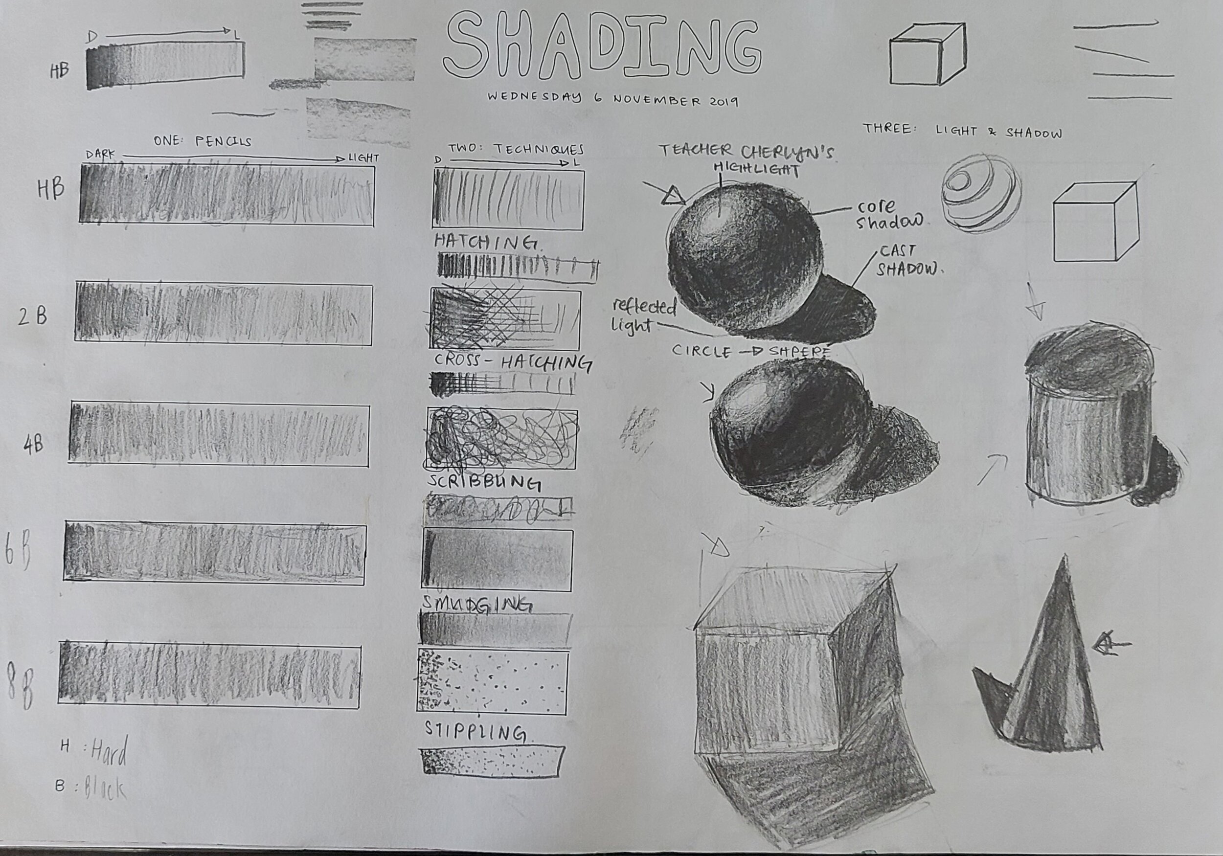Shading & Sketching Practice