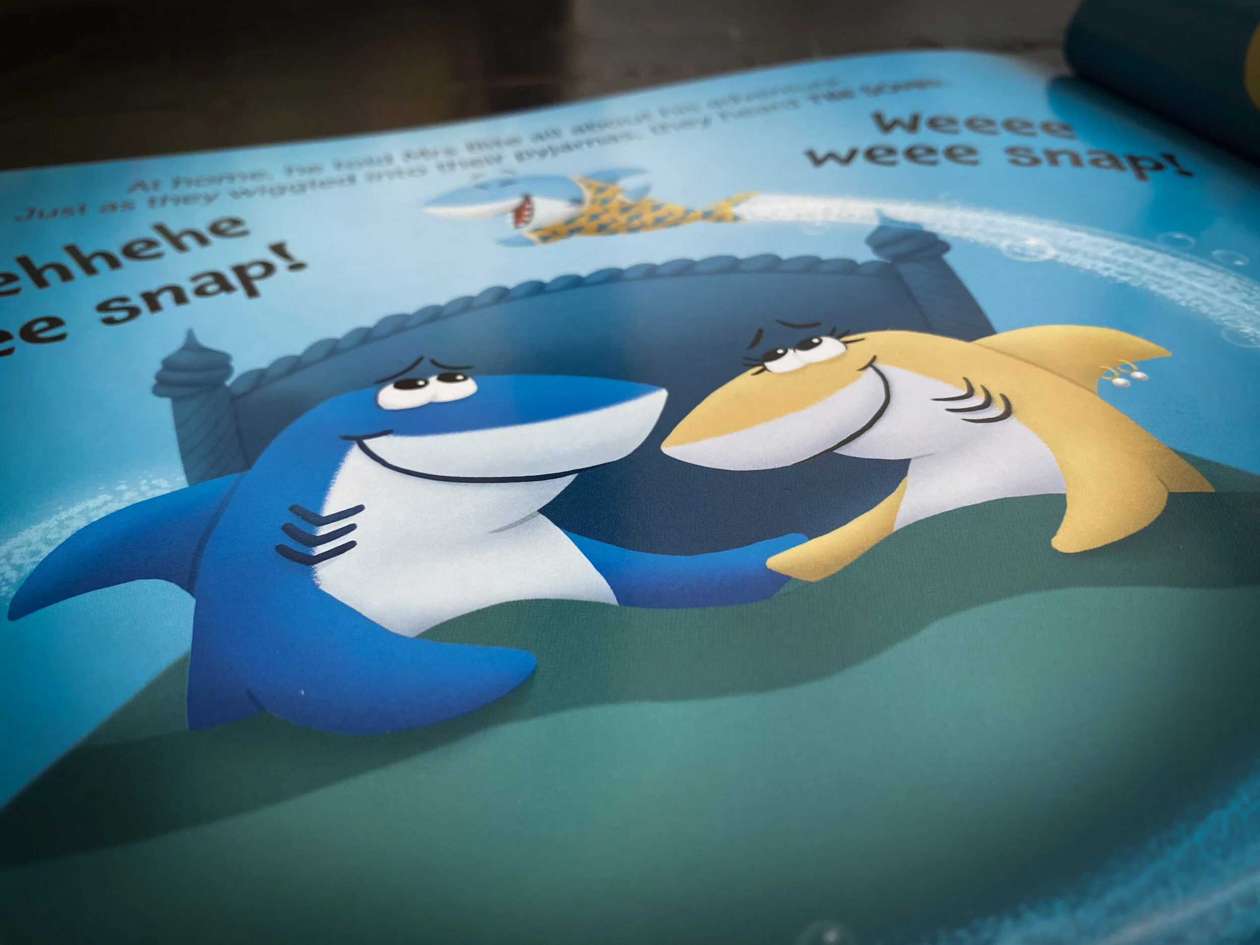 170gsm Silk Page Example