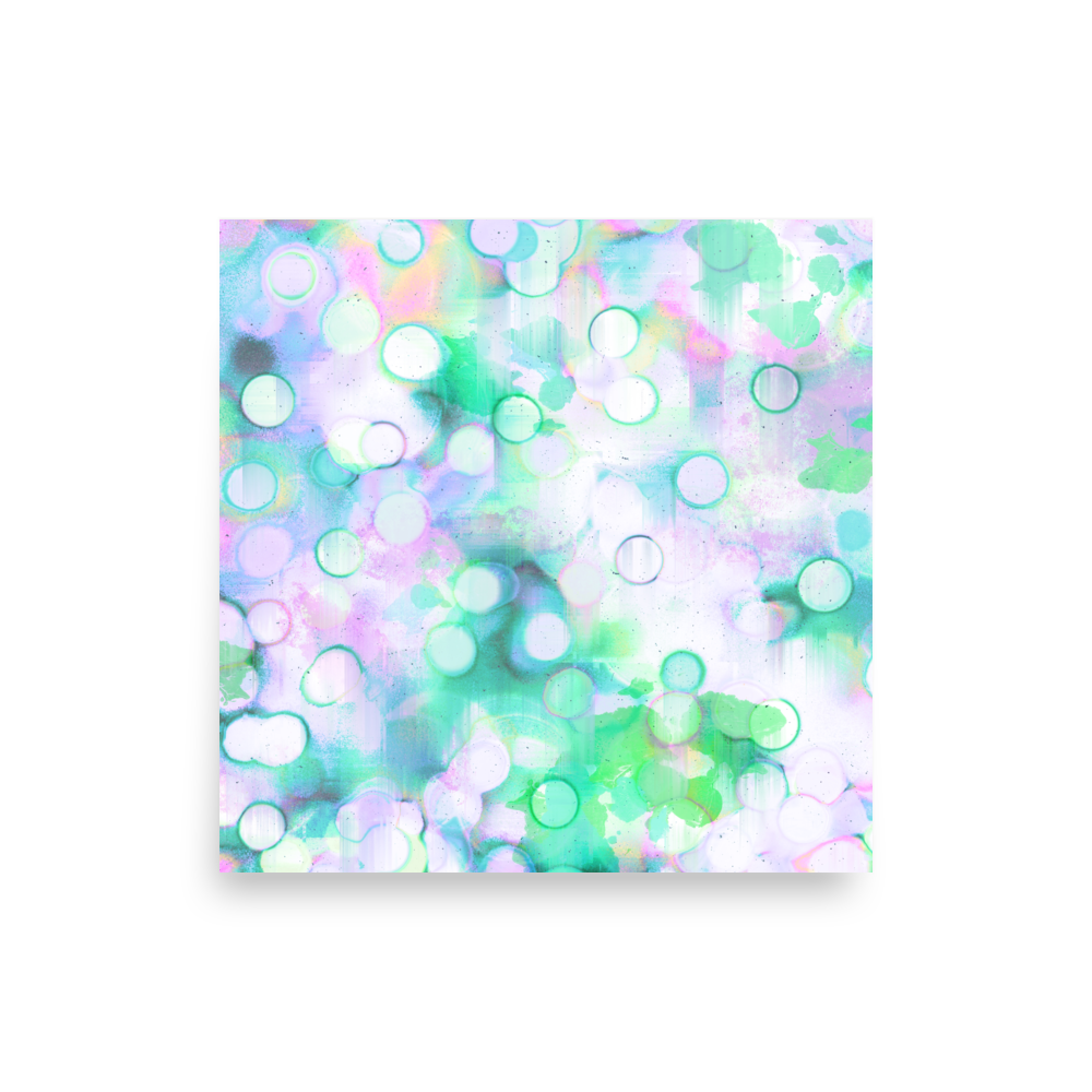 Dewy Vivid art and home decor by Canadian Artist, Dani Sherman.