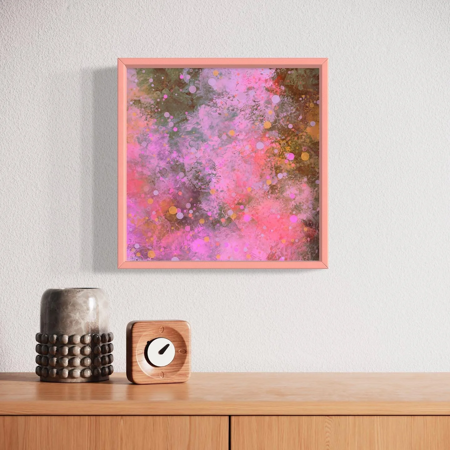 When I was a child, we lived in South Carolina and in the summer we&rsquo;d often sit on our porch in the evening. There was a haze that hung in the air and the sky was often pink and orange. I always commented how much I loved the pink and how I wis