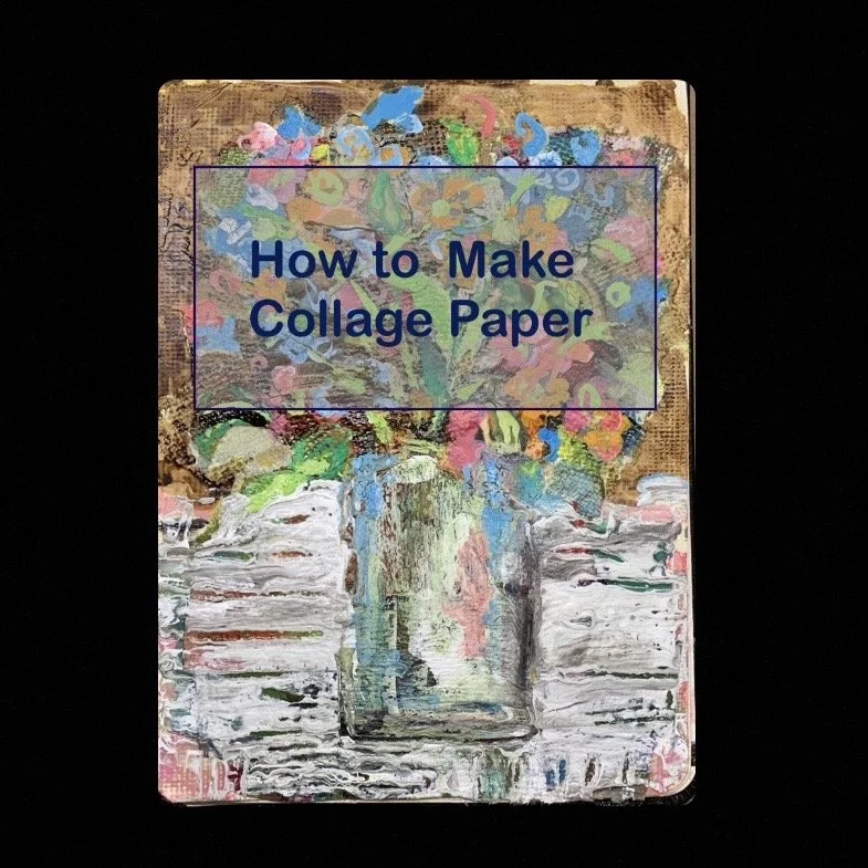 How to Make Collage Papers