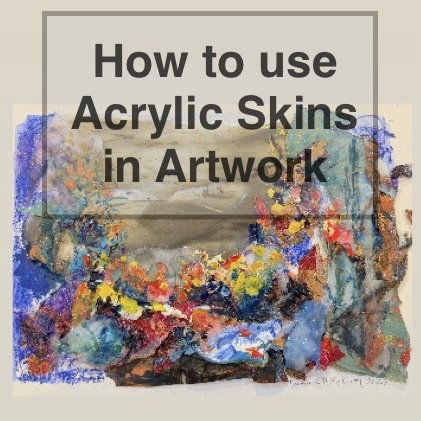 How to Use Acrylic Skins in  Artwork