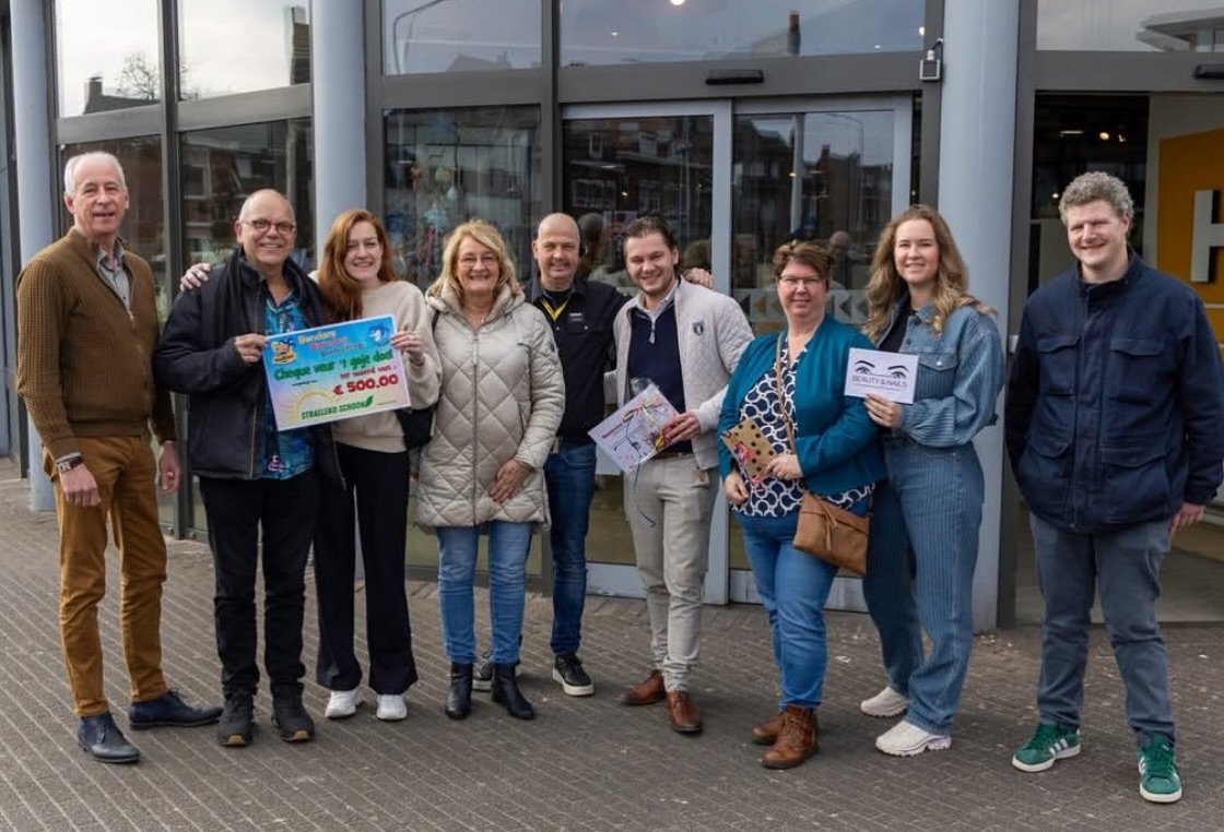 Yes!!! Wij werden gekozen als &lsquo;ut goje doel&rsquo; van de BBB van @vgdetorvers en @bendersvenlo en ontvingen zaterdag deze cheque! Wat een geweldig bedrag, heel veel dank💚