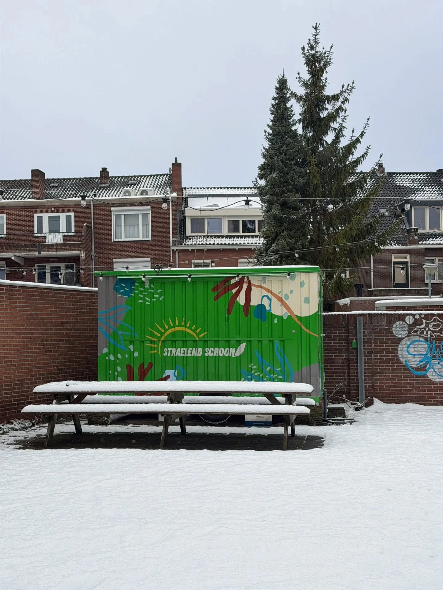 Knus in de sneeuw ❄️☃️❄️☃️❄️☃️