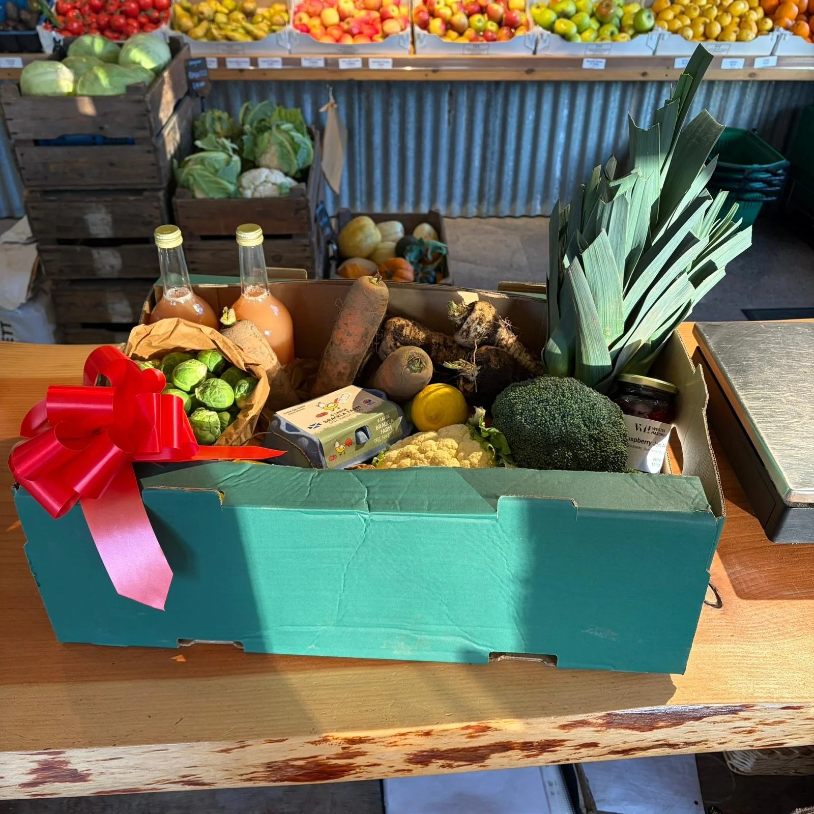 Christmas Vegetable Box