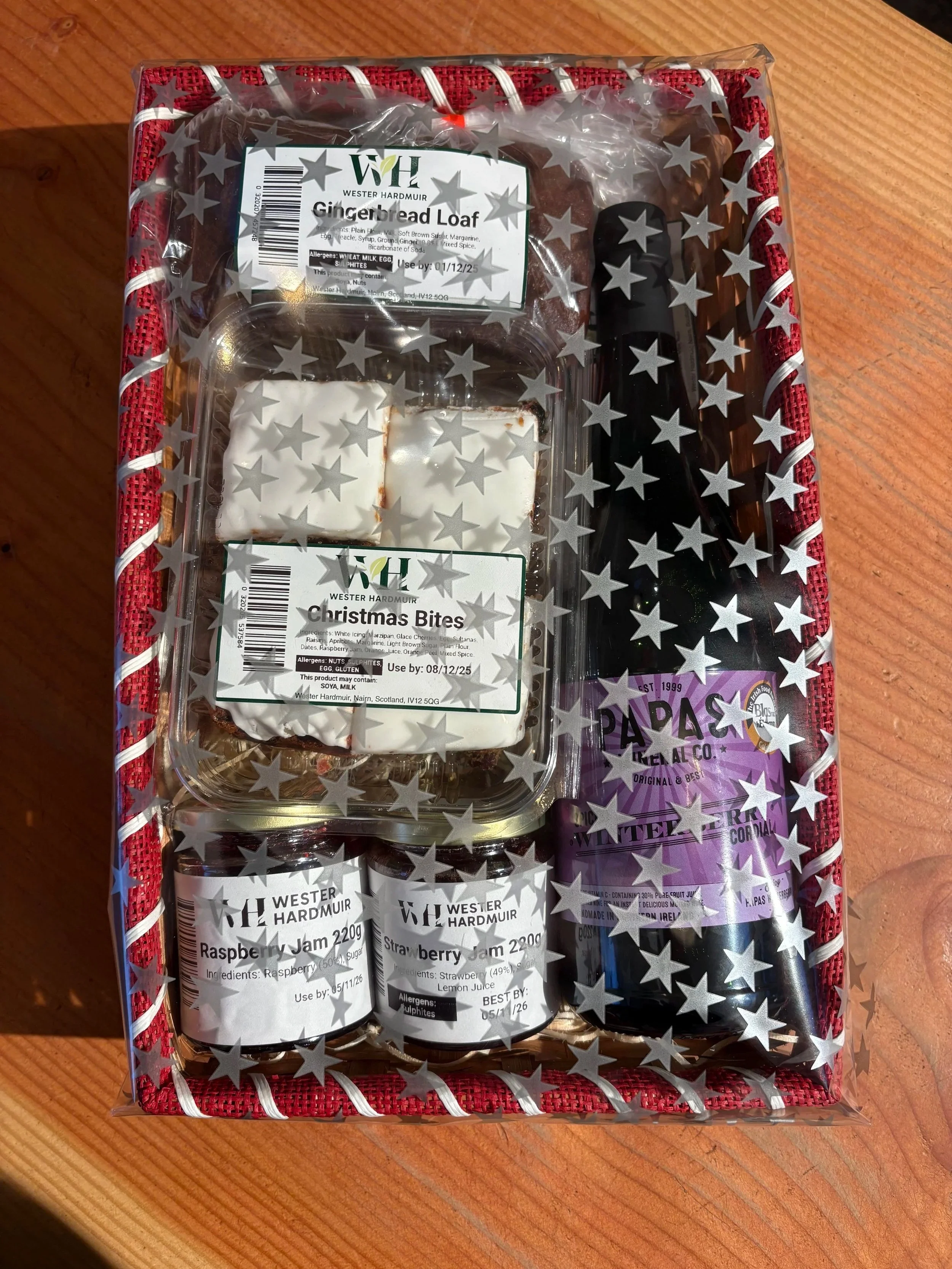 Festive Bake and Cordial Hamper