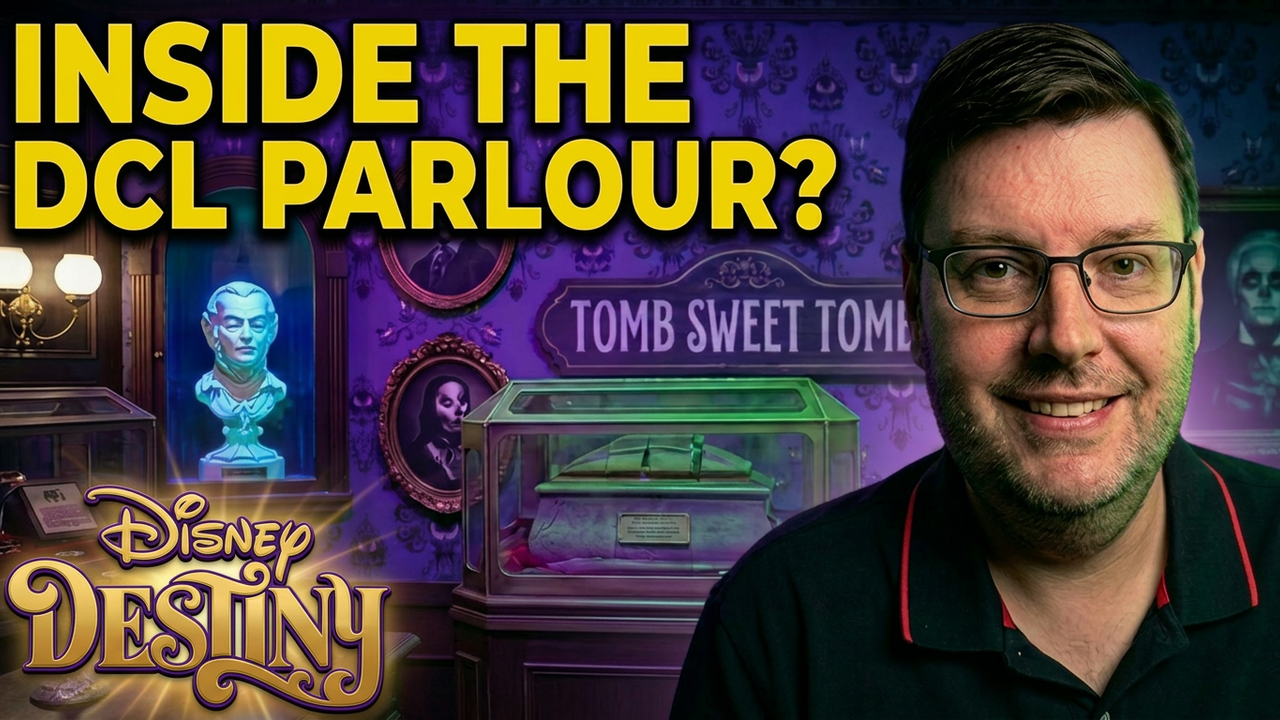 Disney's New Haunted Mansion Parlour is Incredible!