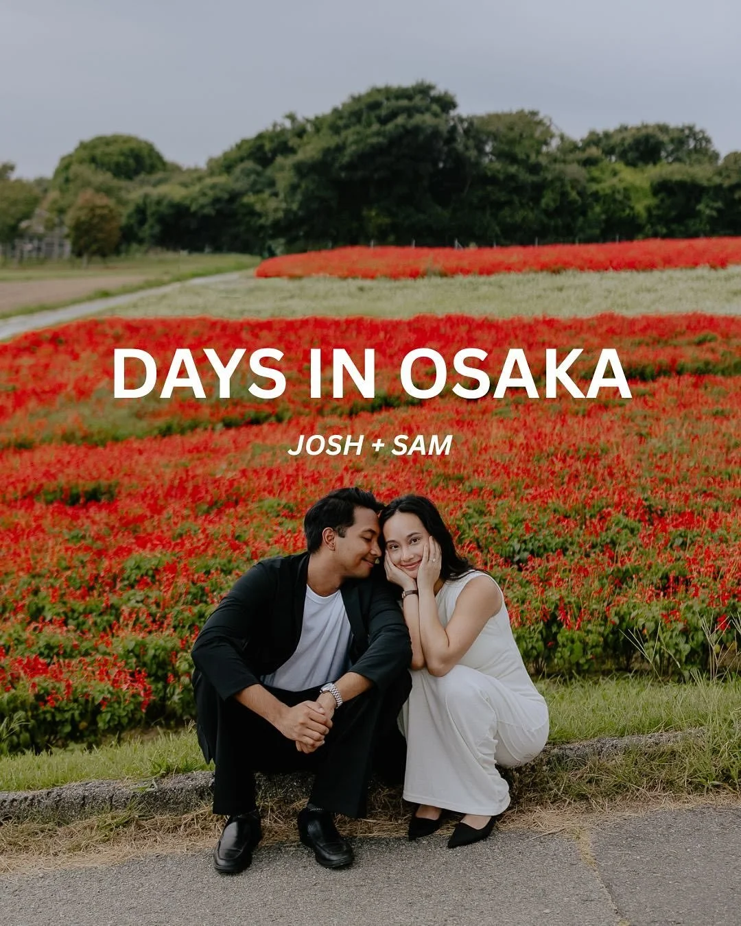 Just thinking about the time spent in Osaka with my dearest friends, Josh &amp; Sam 🥹

It feels like just yesterday we were seated in Maccha House, chatting about doing an overseas session together &mdash; which city to go, which dates to pick, plac