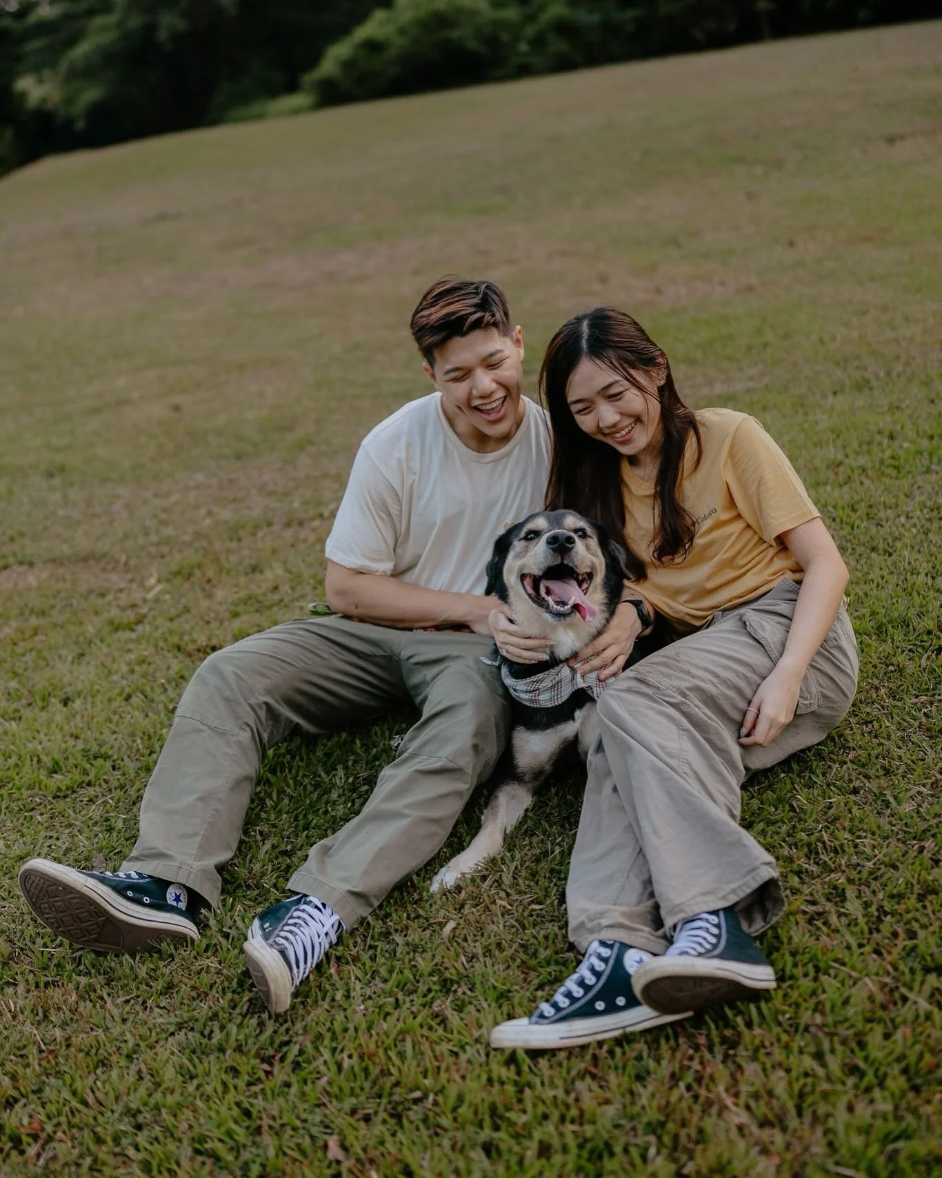 For dearest friends; Ian &amp; Jorie 🤍

Photographing long-time friends always makes me a little more nervous &mdash; yet somehow all the more content.

We planned the evening around the things closest to their hearts:
the tent that witnessed the st