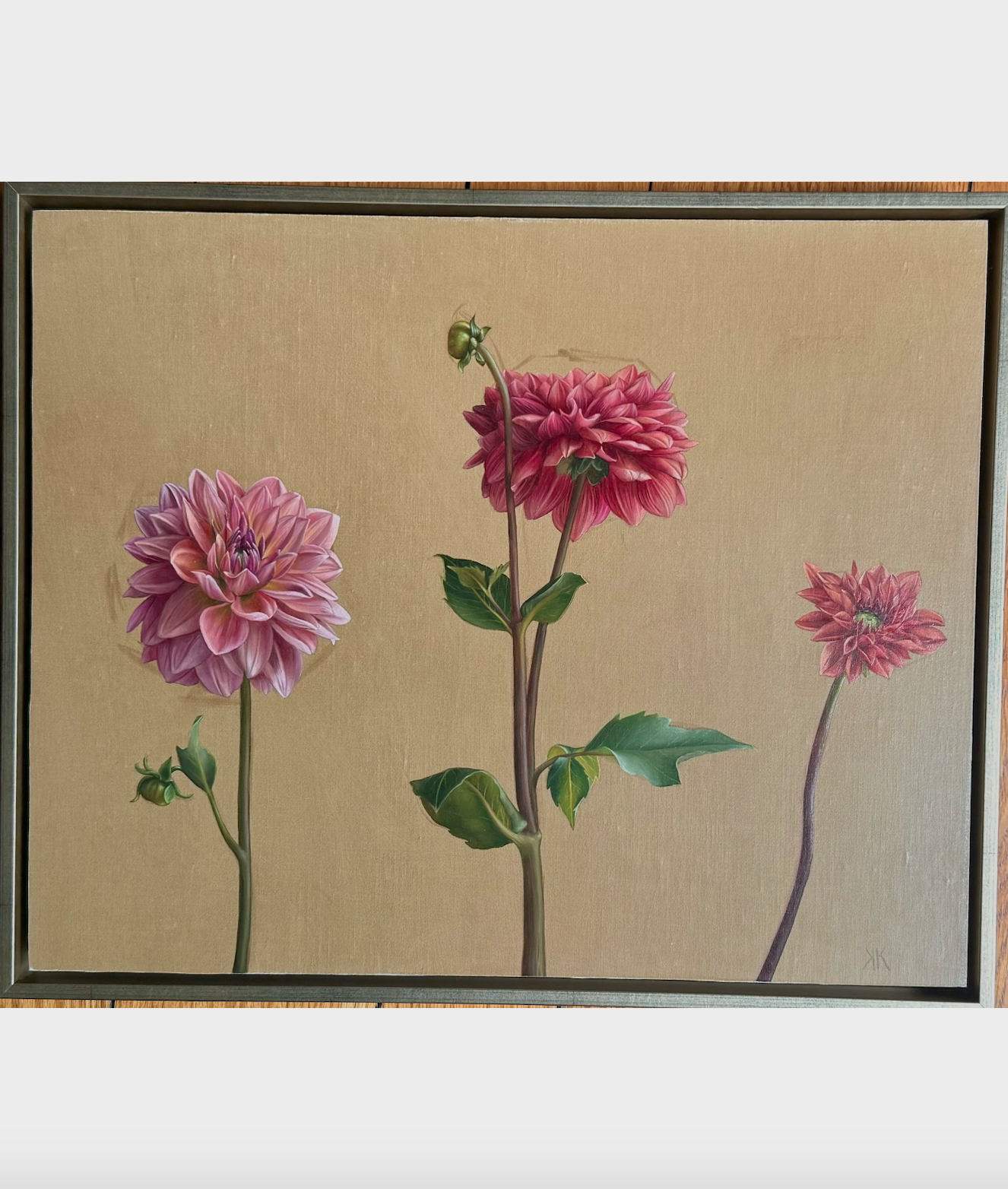 Dahlias by Yves Kincaid