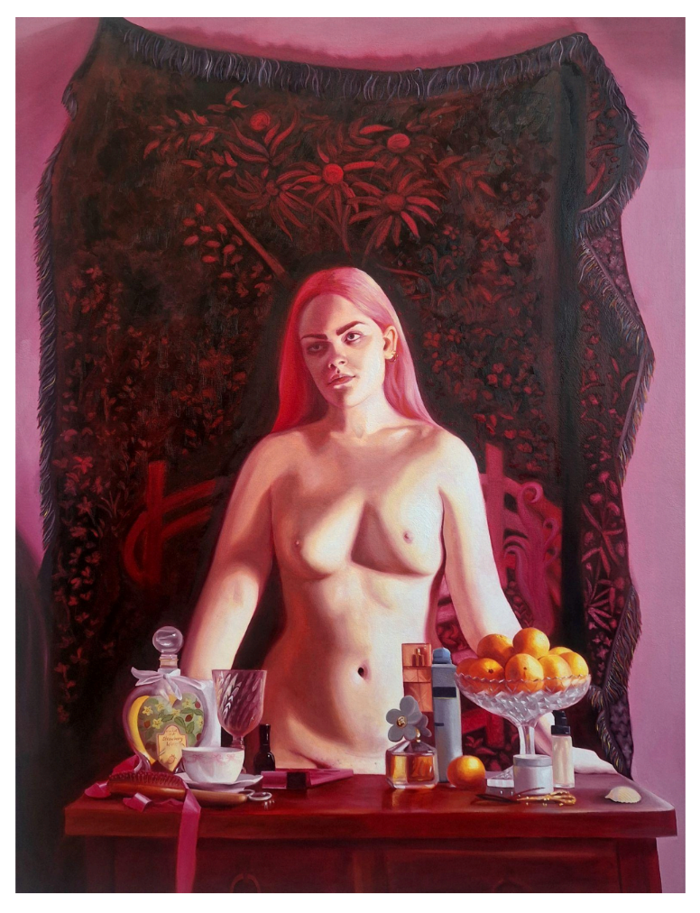 The Unicorn Rests in the Garden by Emma Hapner