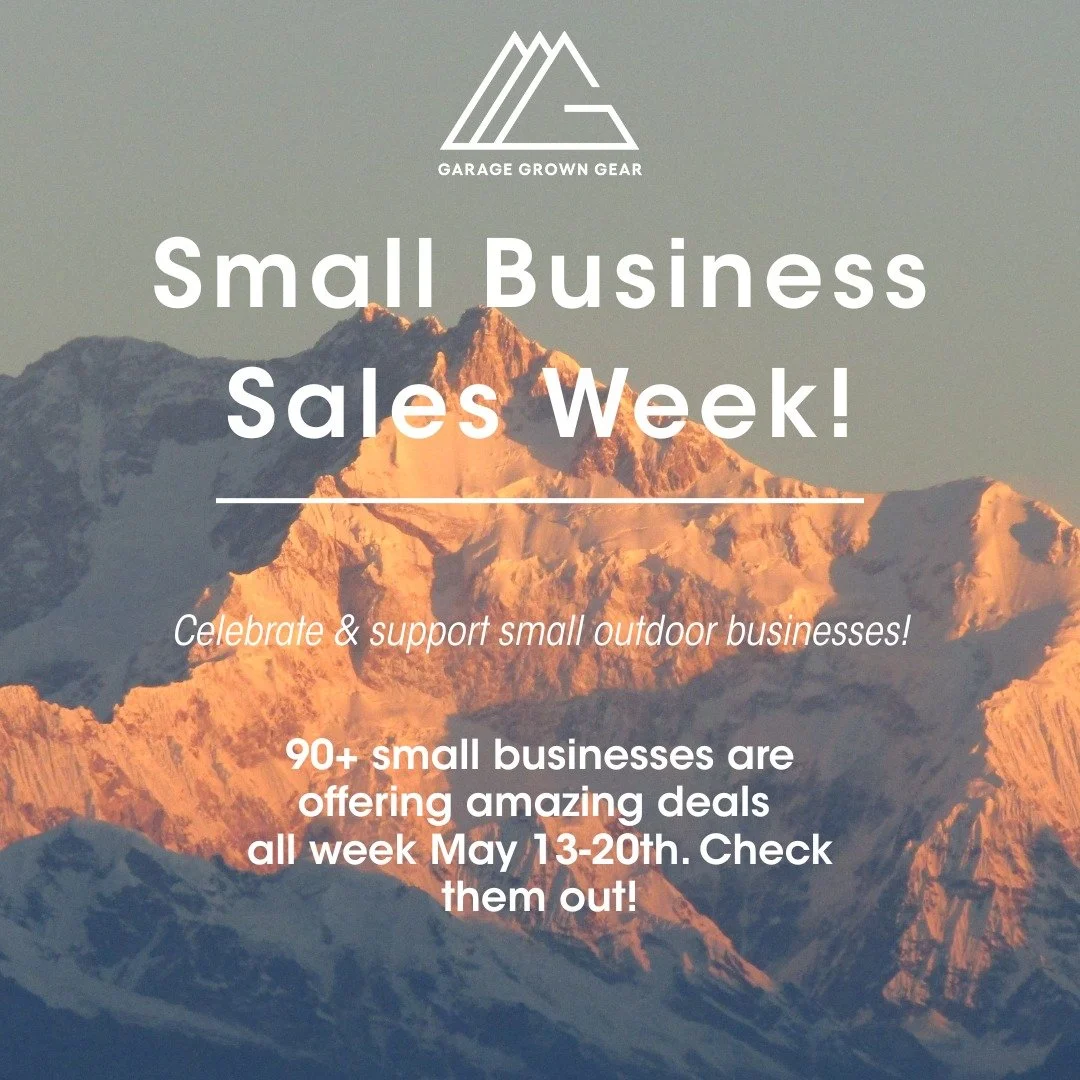 The Small Business Week Sale You&rsquo;ve Been Waiting For &mdash; 20% Off Everything + Free Shipping!

90+ Brands, Huge Savings. 

@aardwolfgearco
@allmansright.gear
@alpenglow_gear
@alpinefitco
@andaultralight
@angrypikafood
@backcountryexposure
@b