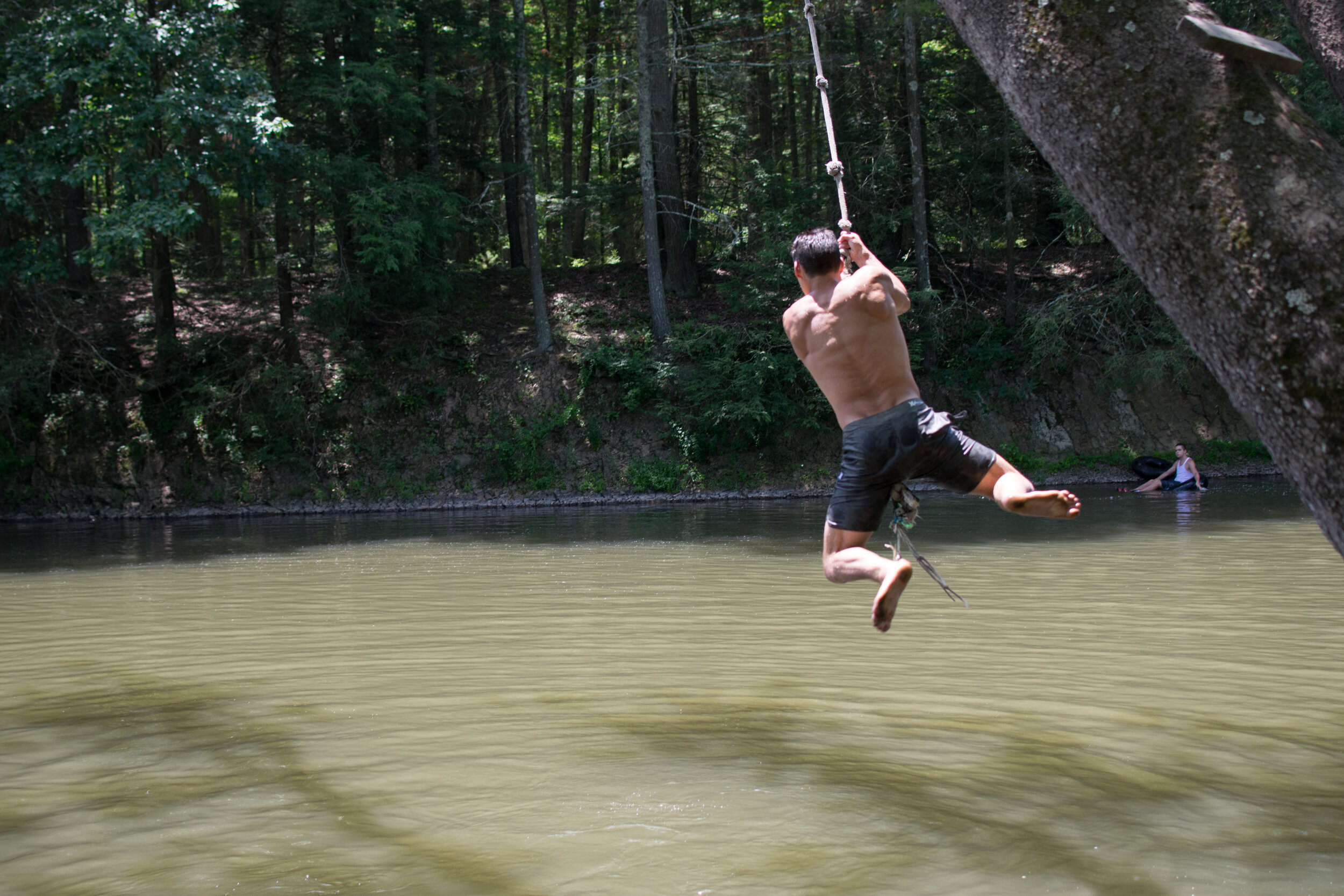 The Rope Swing — Oakwood on Penns Creek