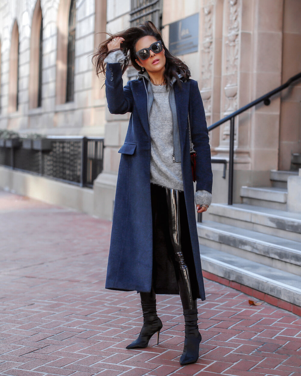 How To Effortlessly Style Patent Leggings This Winter + My Style Hack! —  Lucy's whims