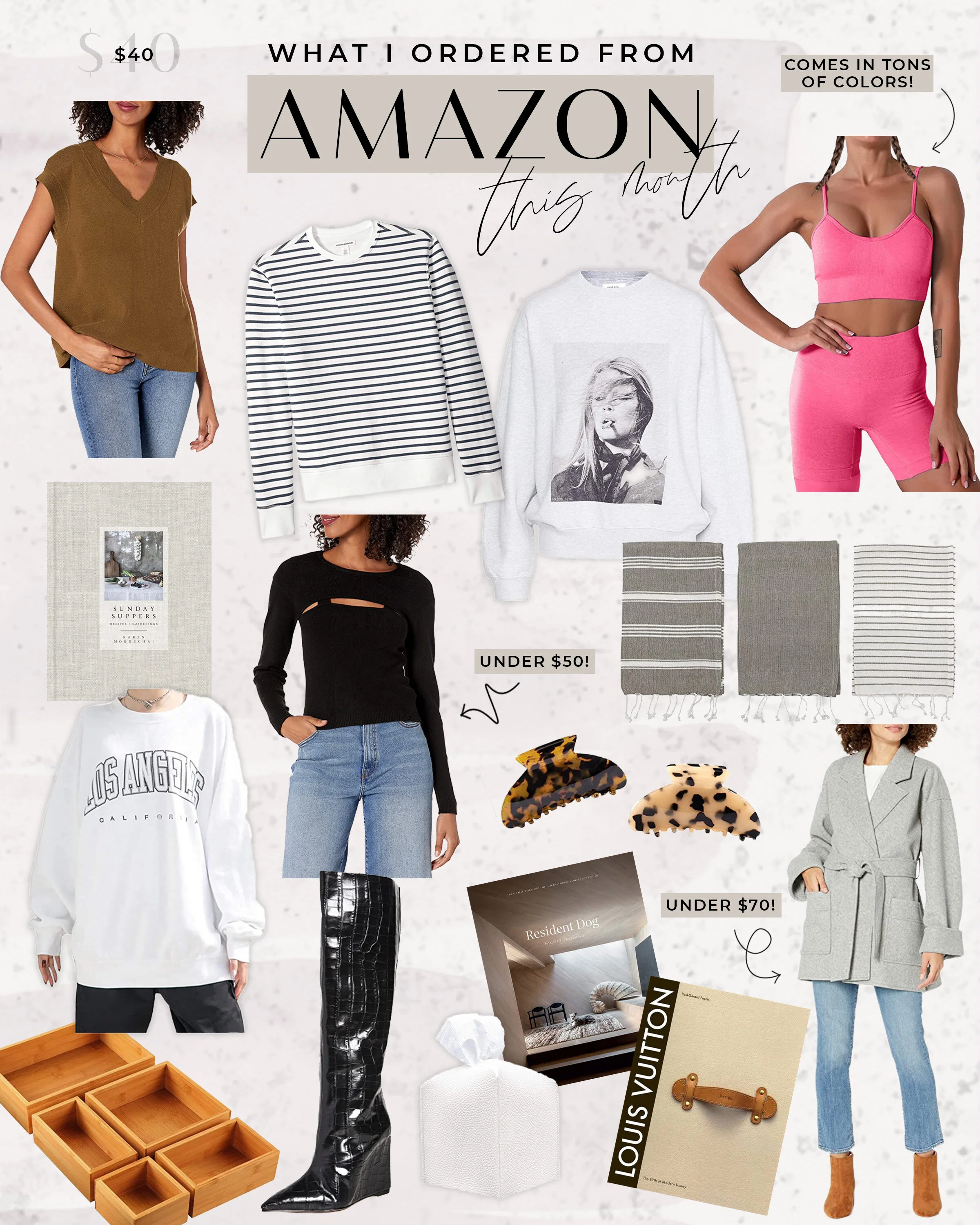 What I Ordered From Amazon This Month