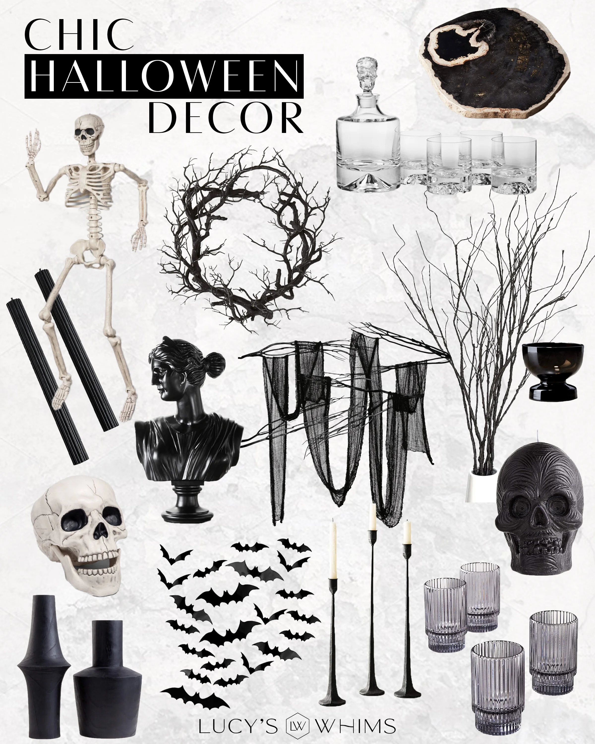 Chic Halloween Decor