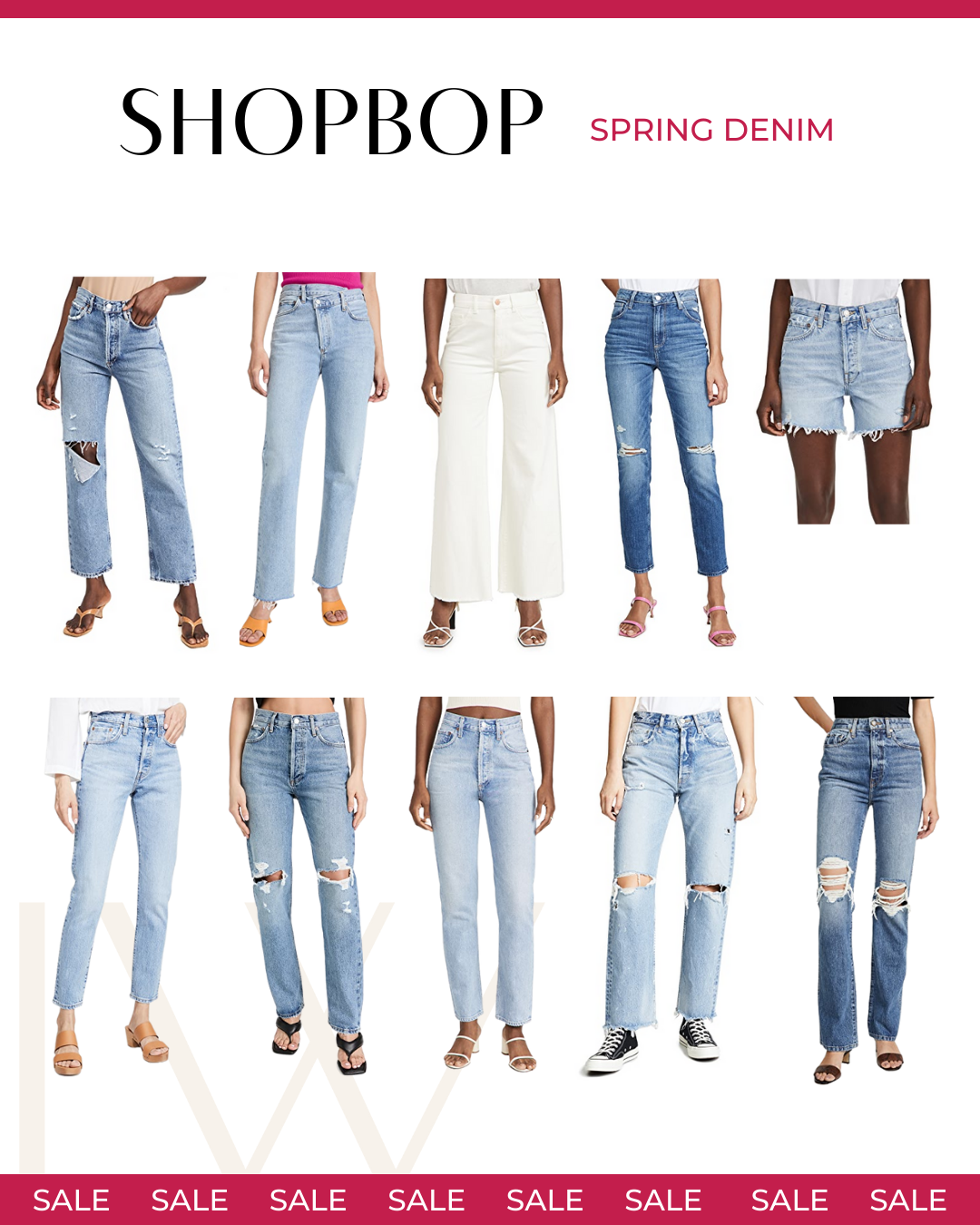 Shopbop Sale: Spring Denim