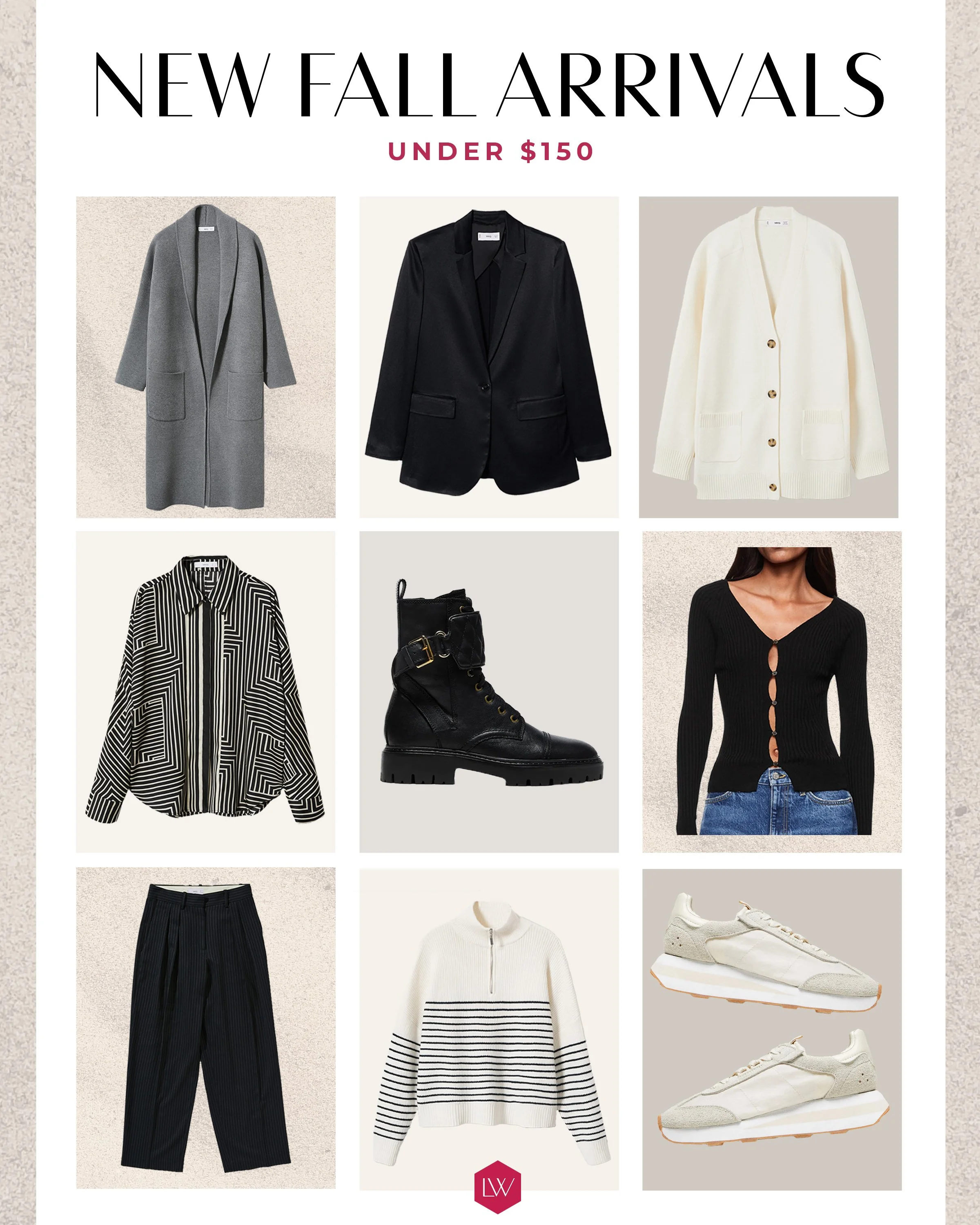 New Fall Arrivals Under $150