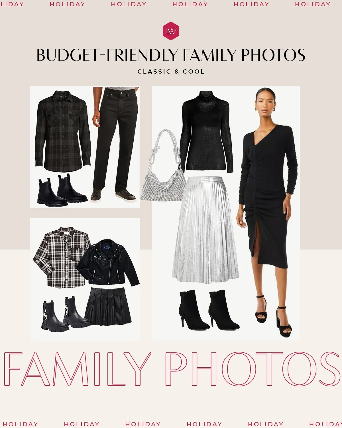 Classic &amp; Cool Budget-Friendly Family Photos