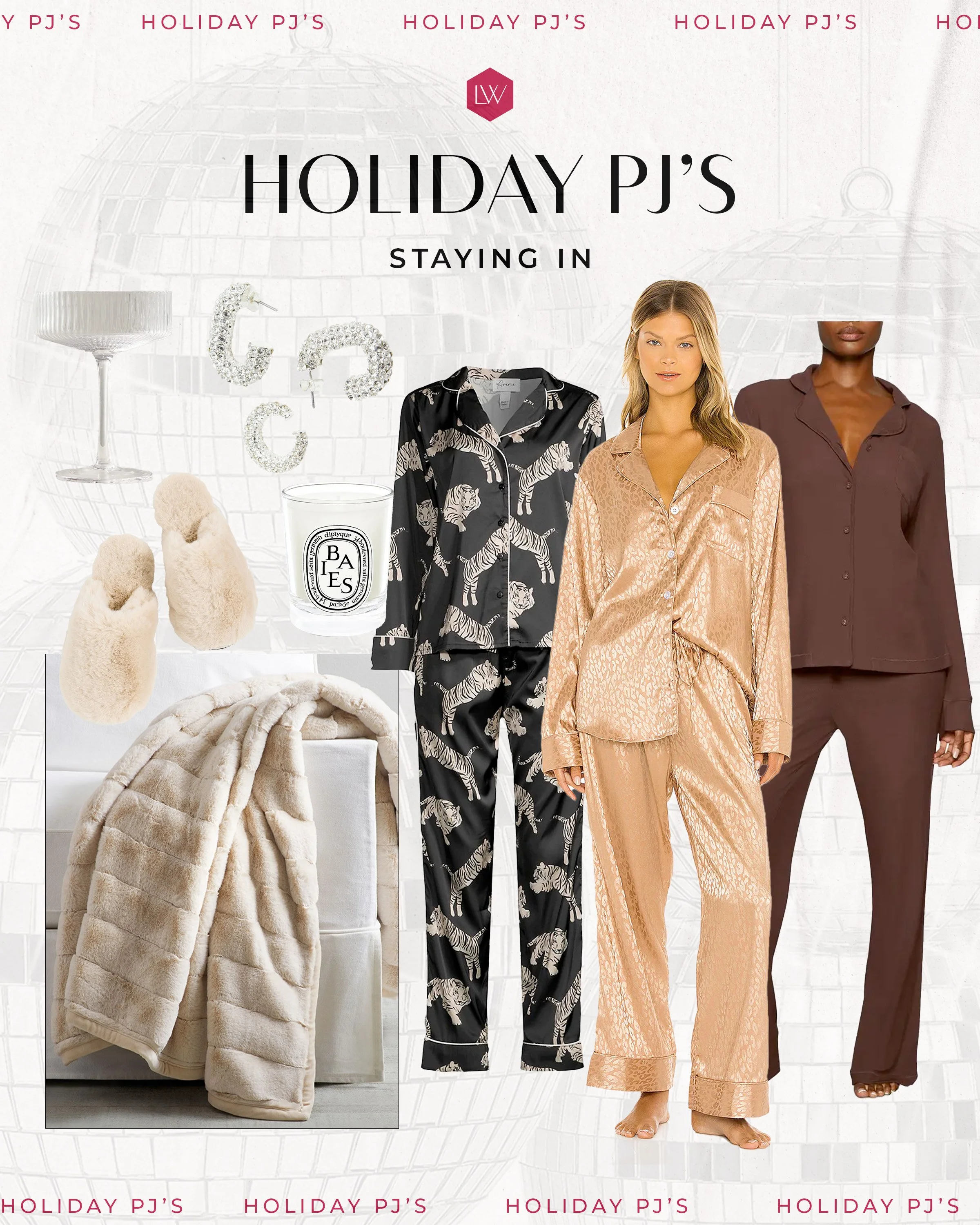 Holiday PJ's for Staying In
