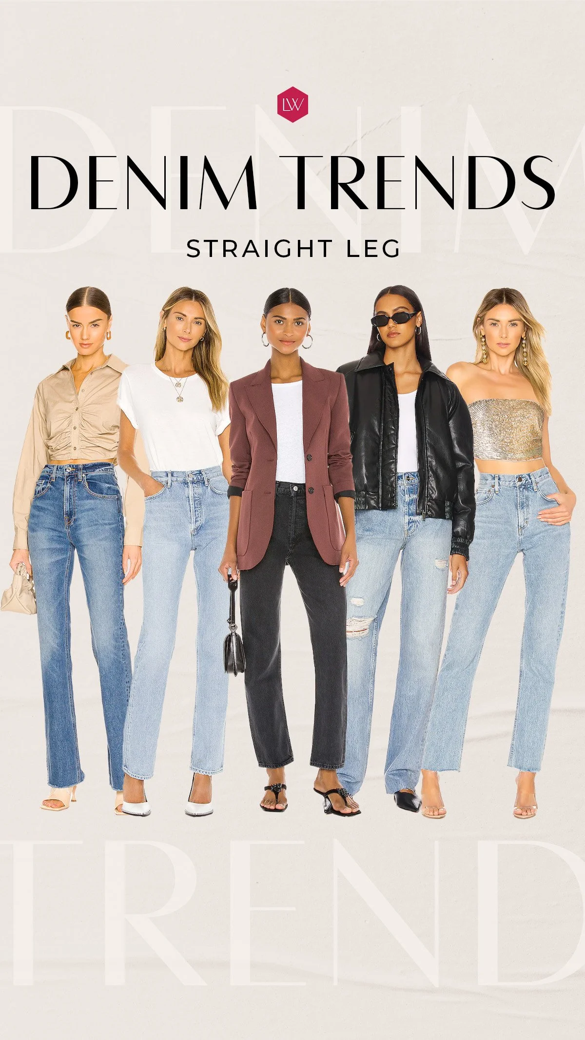 Straight Leg Jeans
