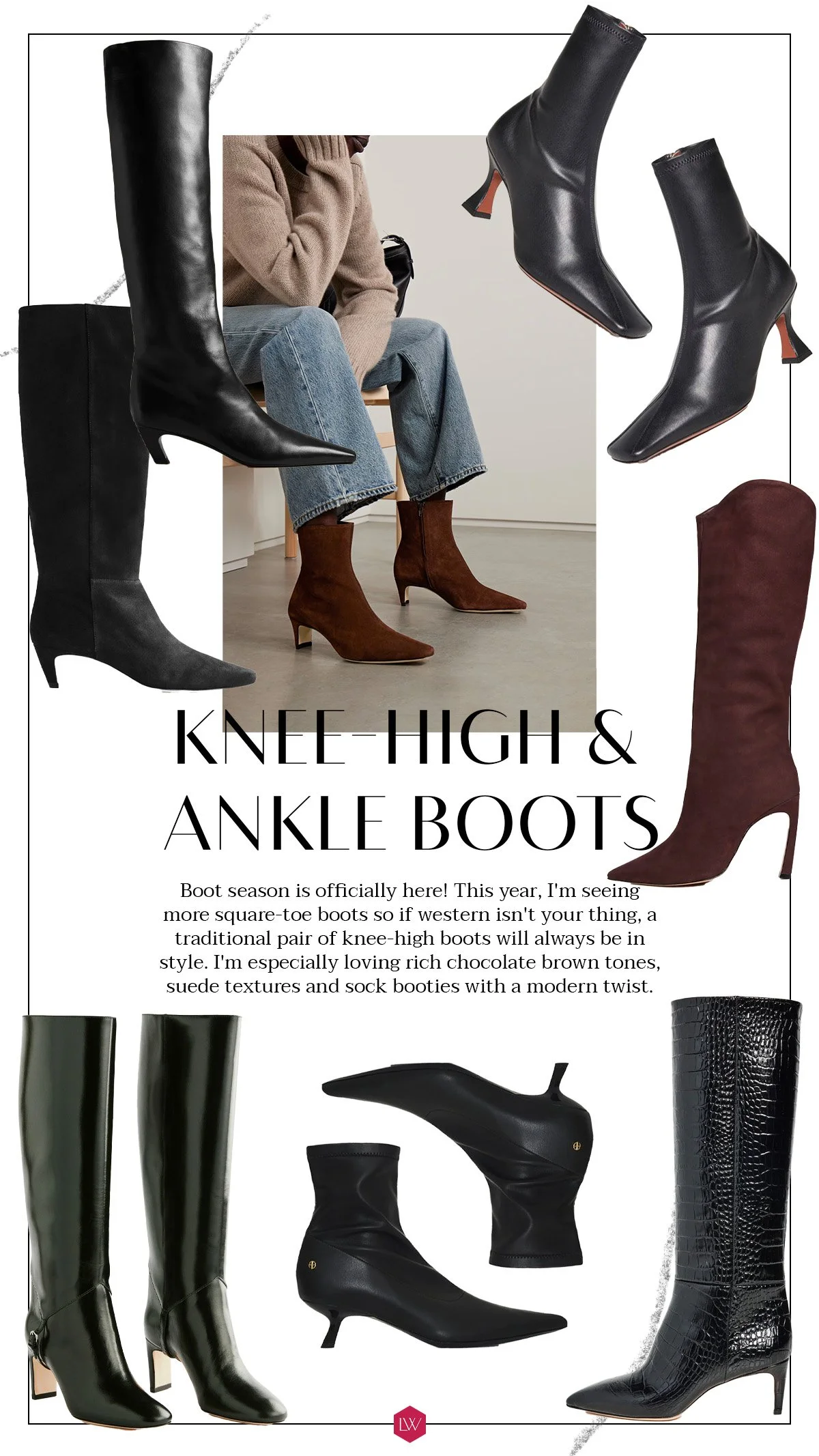 Knee-High Boots &amp; Ankle Booties