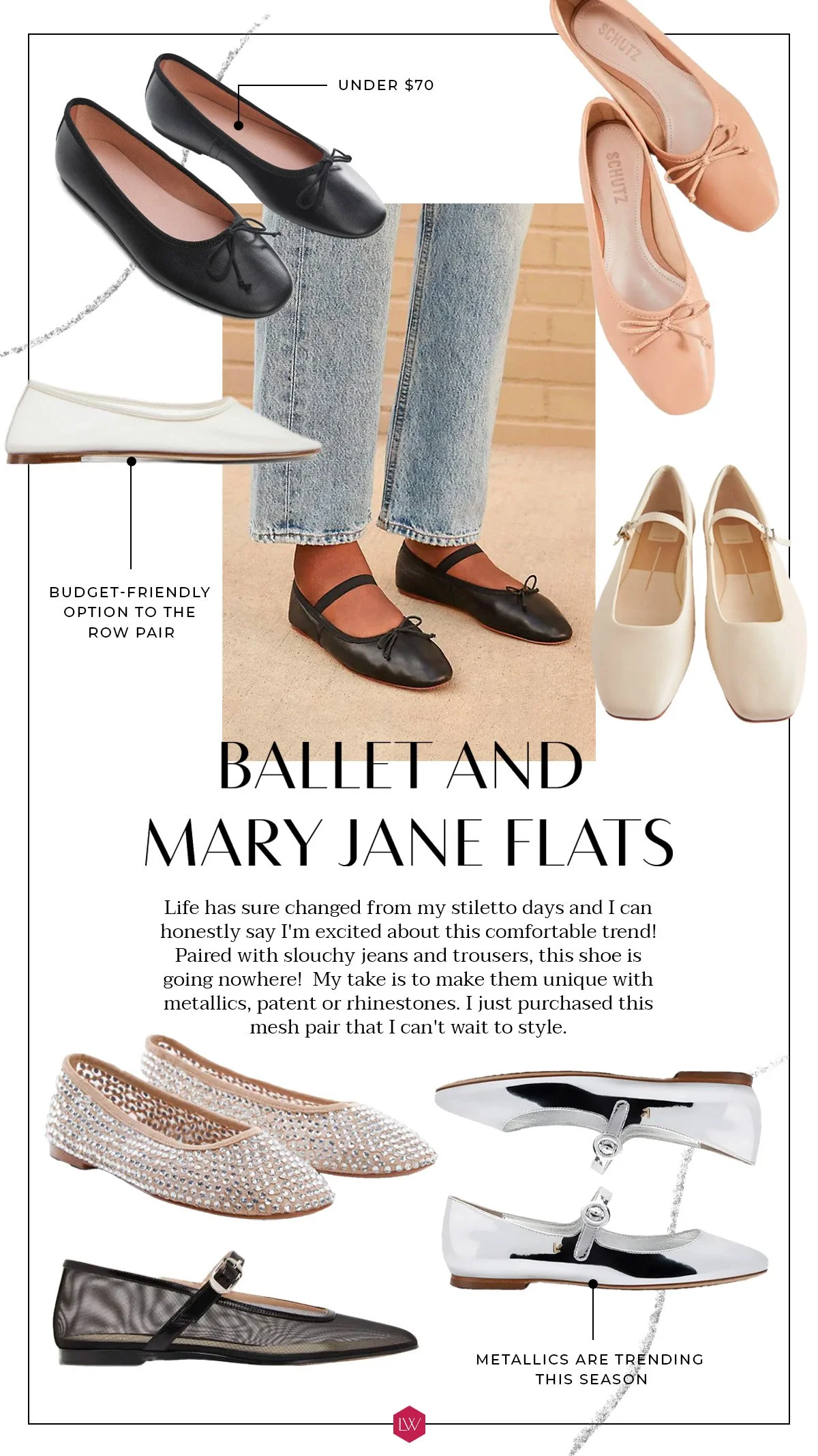 Ballet &amp; Mary Jane Flats
