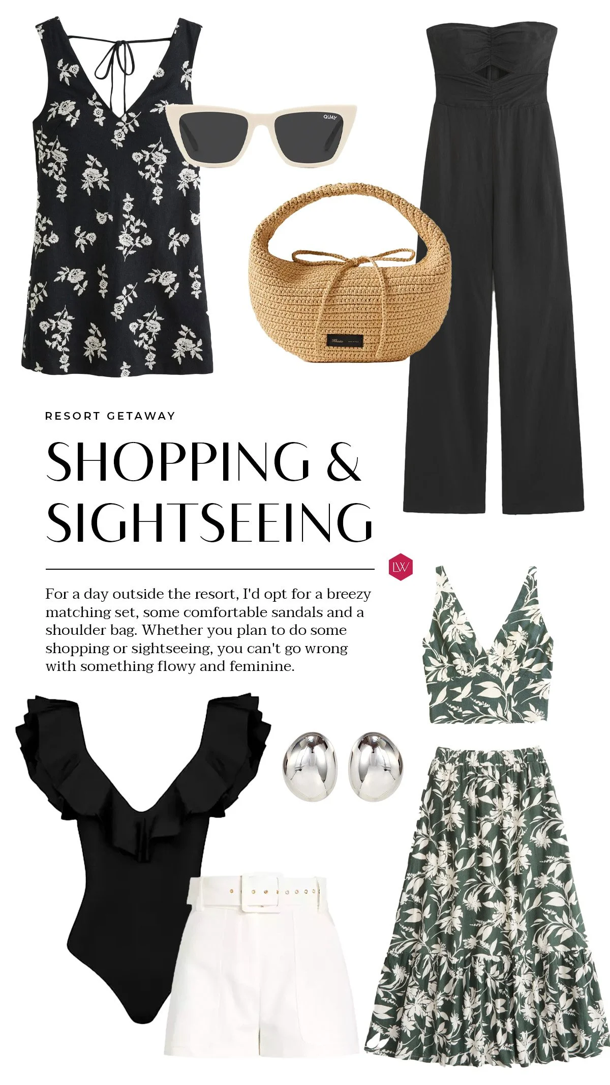 Resort Getaway Shopping &amp; Sightseeing 