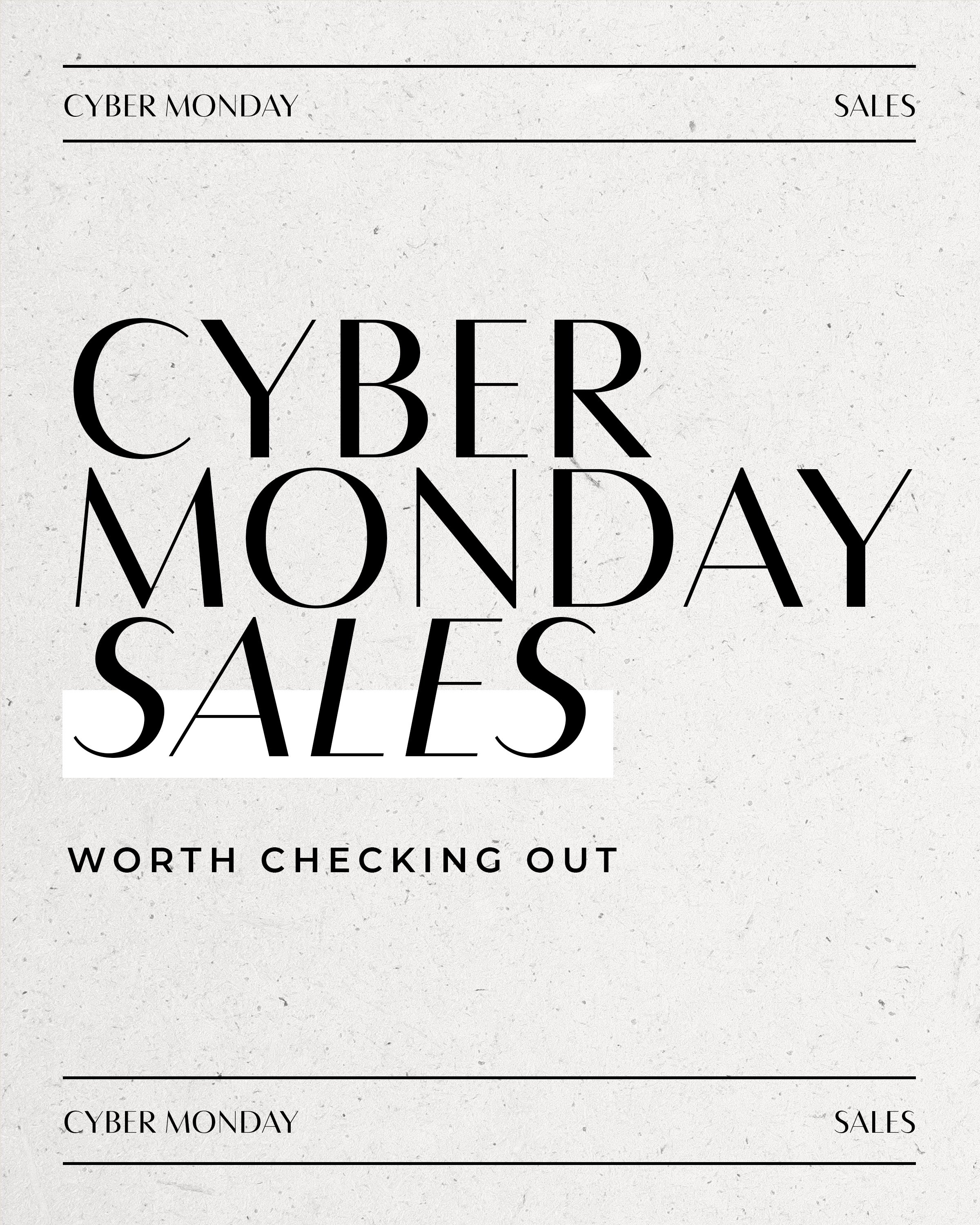 Cyber Monday Sales Worth Checking Out — Lucy's whims