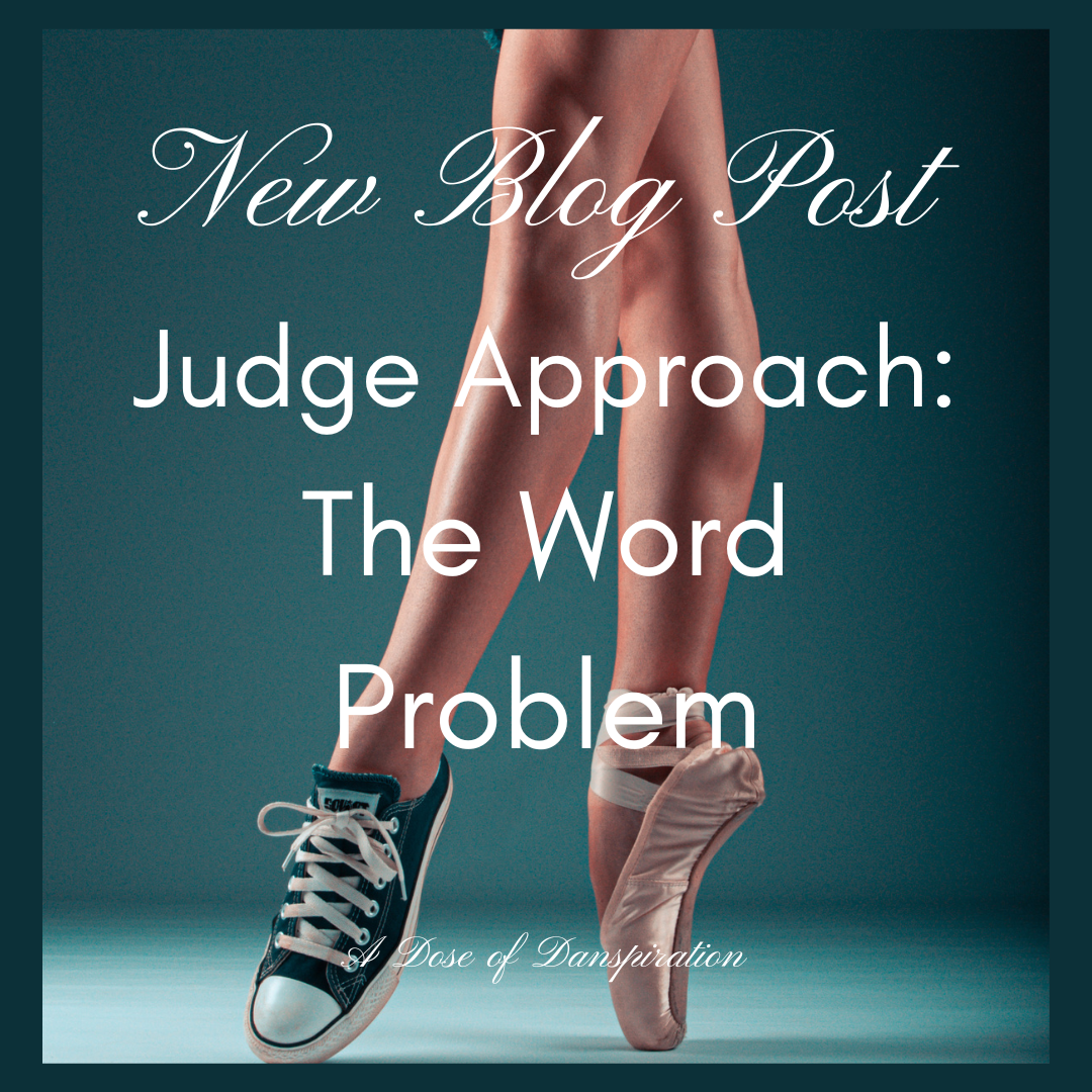 JUDGE APPROACH: “THE WORD PROBLEM”