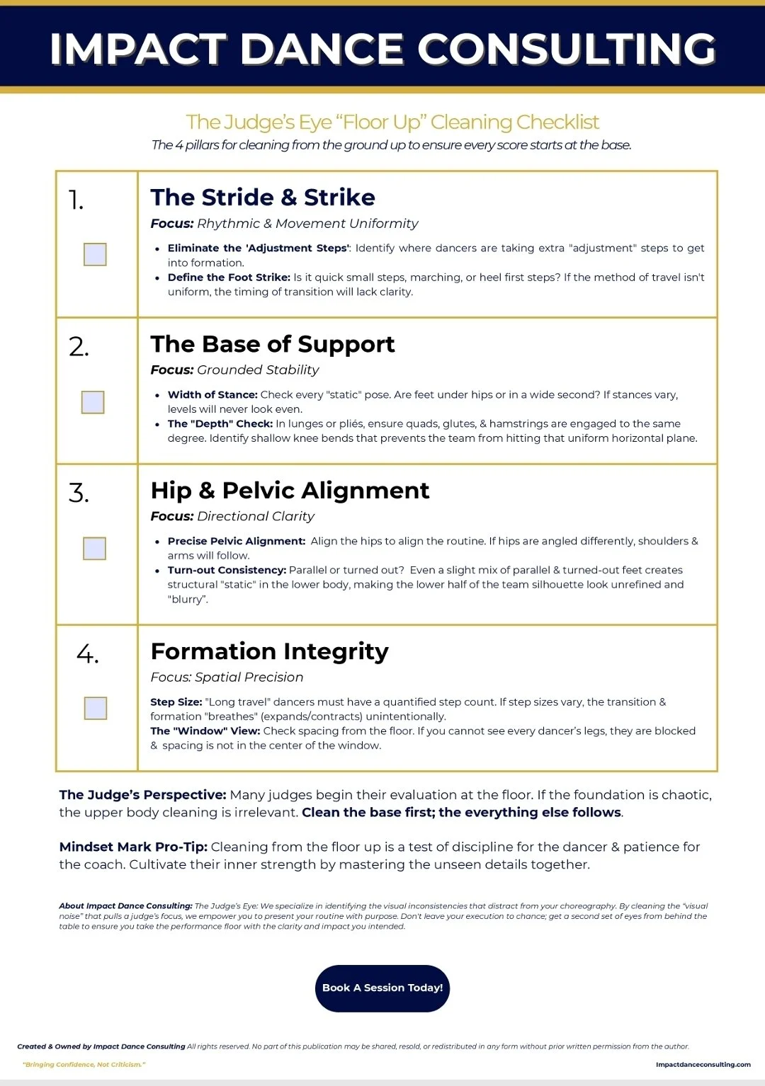 The "Floor-Up" Cleaning Checklist: Stop Cleaning From the Top Down, Start From the Floor Up.