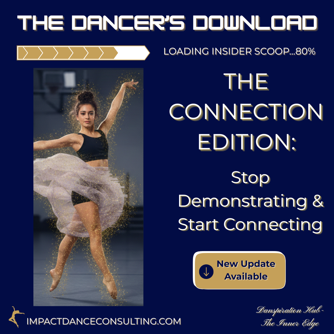 Stop Demonstrating, Start Connecting: How to Break Through 'Rehearsal Brain' and Captivate the Judges