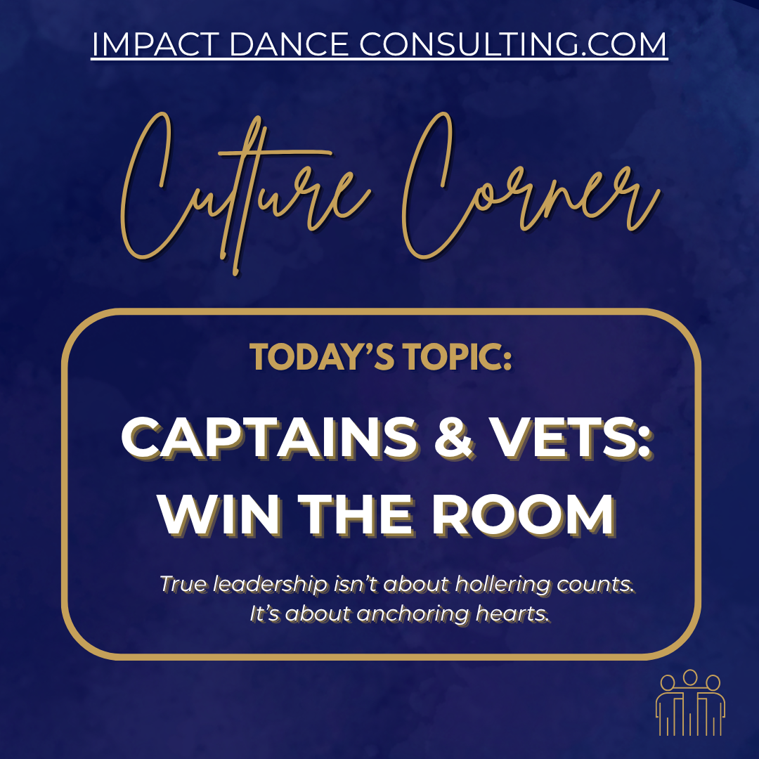 Win the Room: How Captains Can Create Connection Over Control This Summer