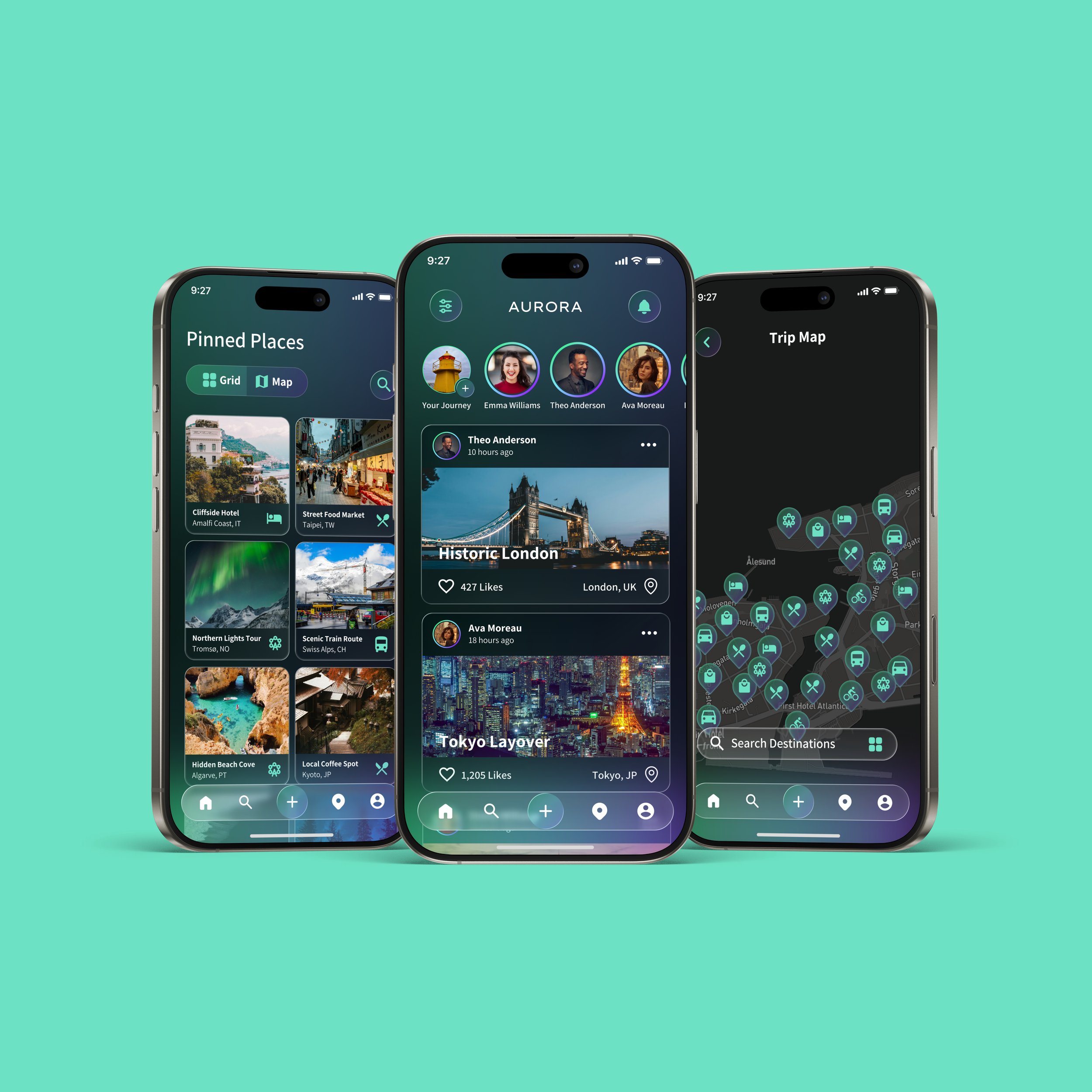 Aurora: A Social Travel Platform