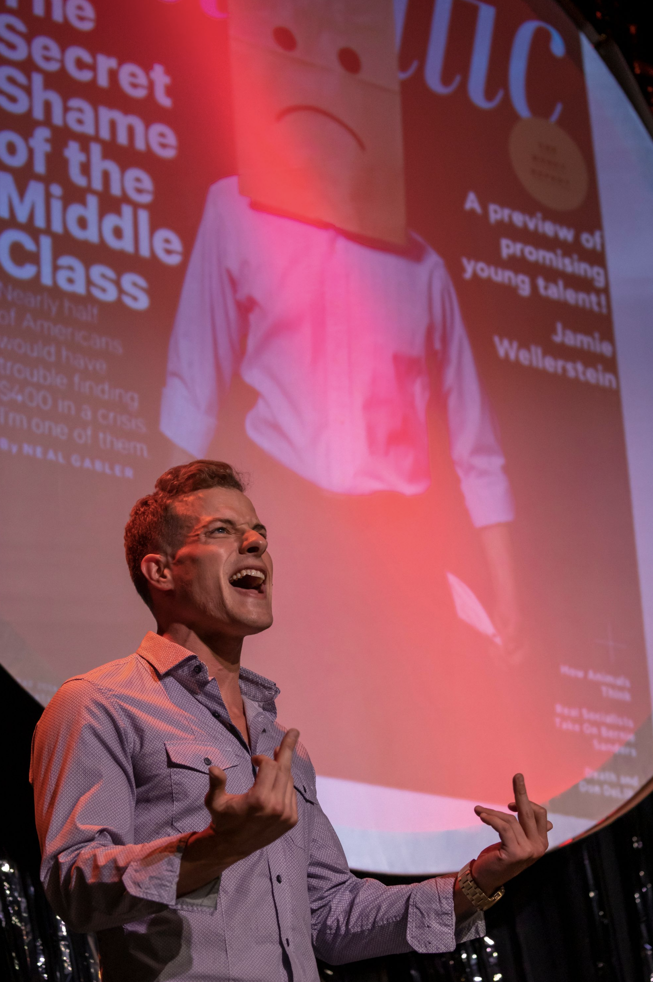 Last Five Years, Projection Design