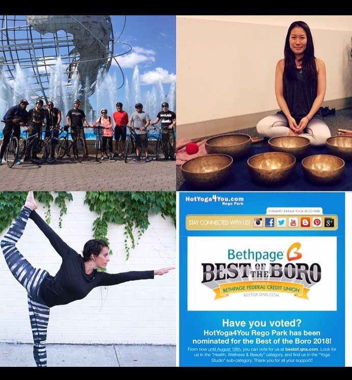 #tbt brought to us by some of our #yogafam.

Thanks again for nominating us (and our friends over at @bikelane_bicycle_store) for Best of the Boro! Vote for your fave small business(es).

See the link in our profile!
Bookmark https://bestof.qns.com/b