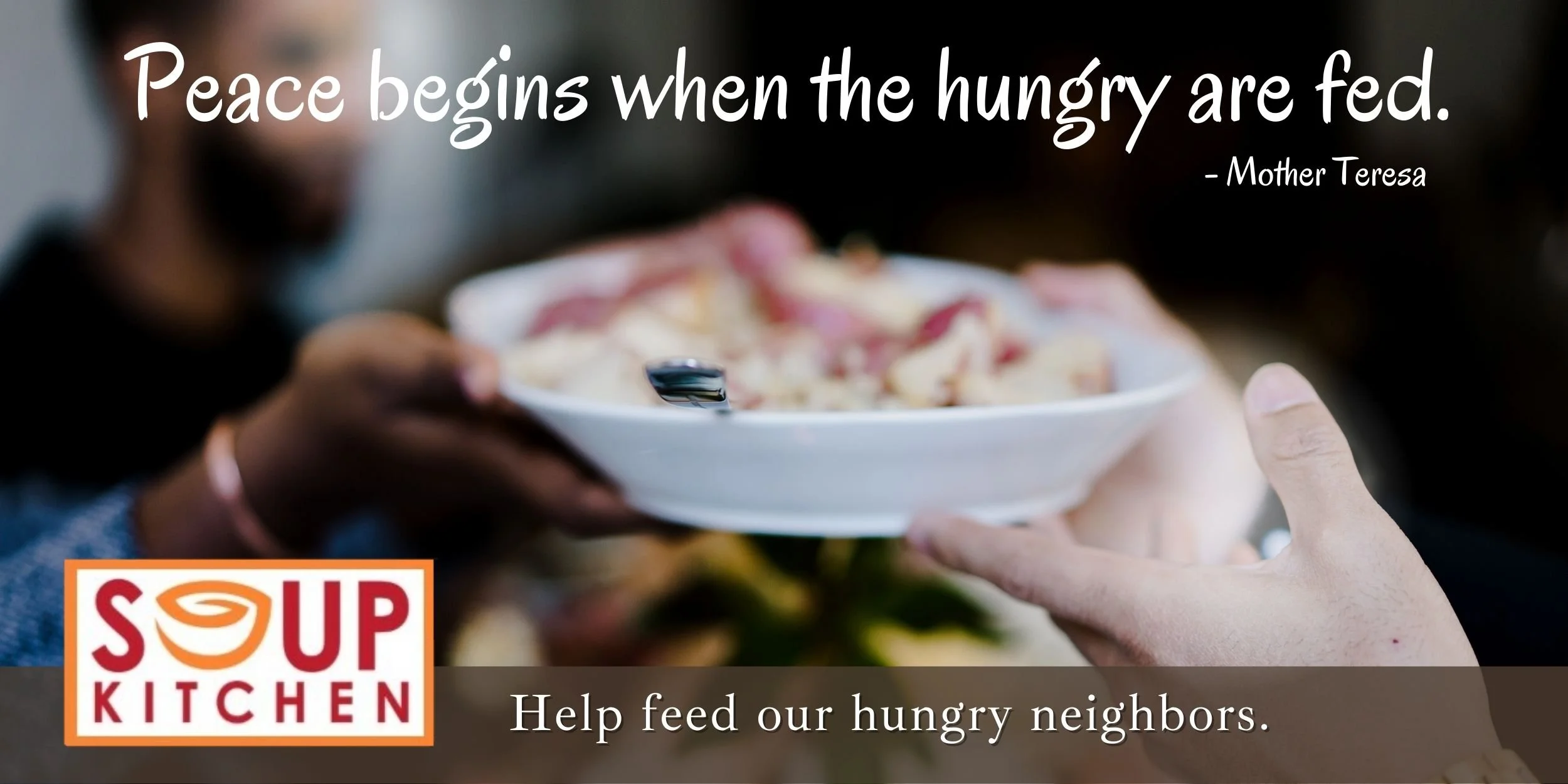 Soup Kitchen Donation Drop Off — Church of St. Mary