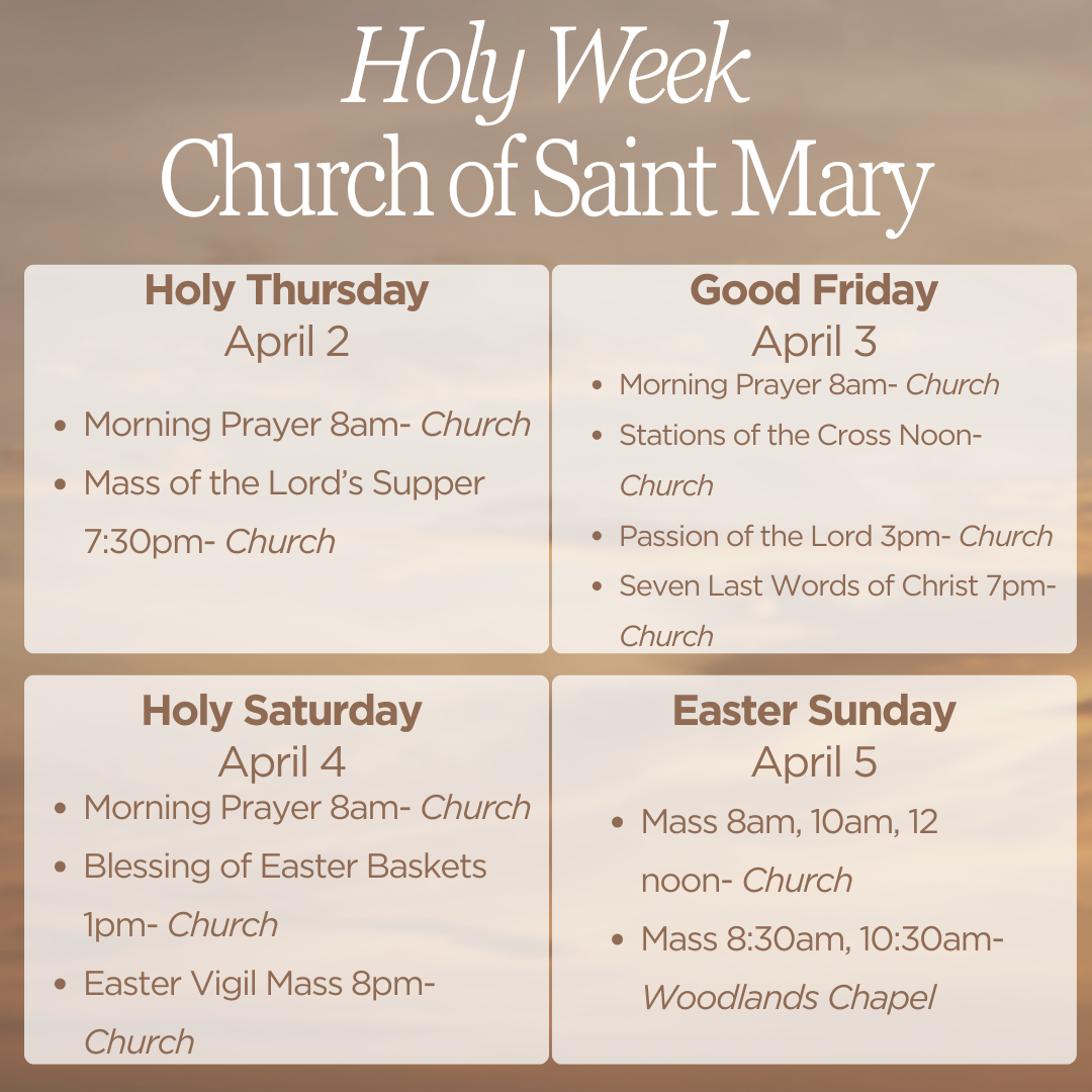 Neutral Simple Minimalist Modern Holy Week Church Mass Schedule Facebook Post (1080 x 1080 px).png