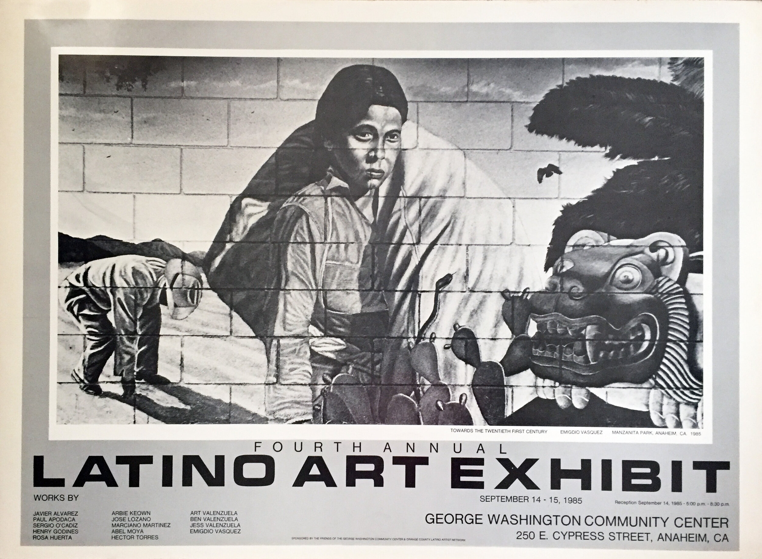 Manzanita Park Mural poster