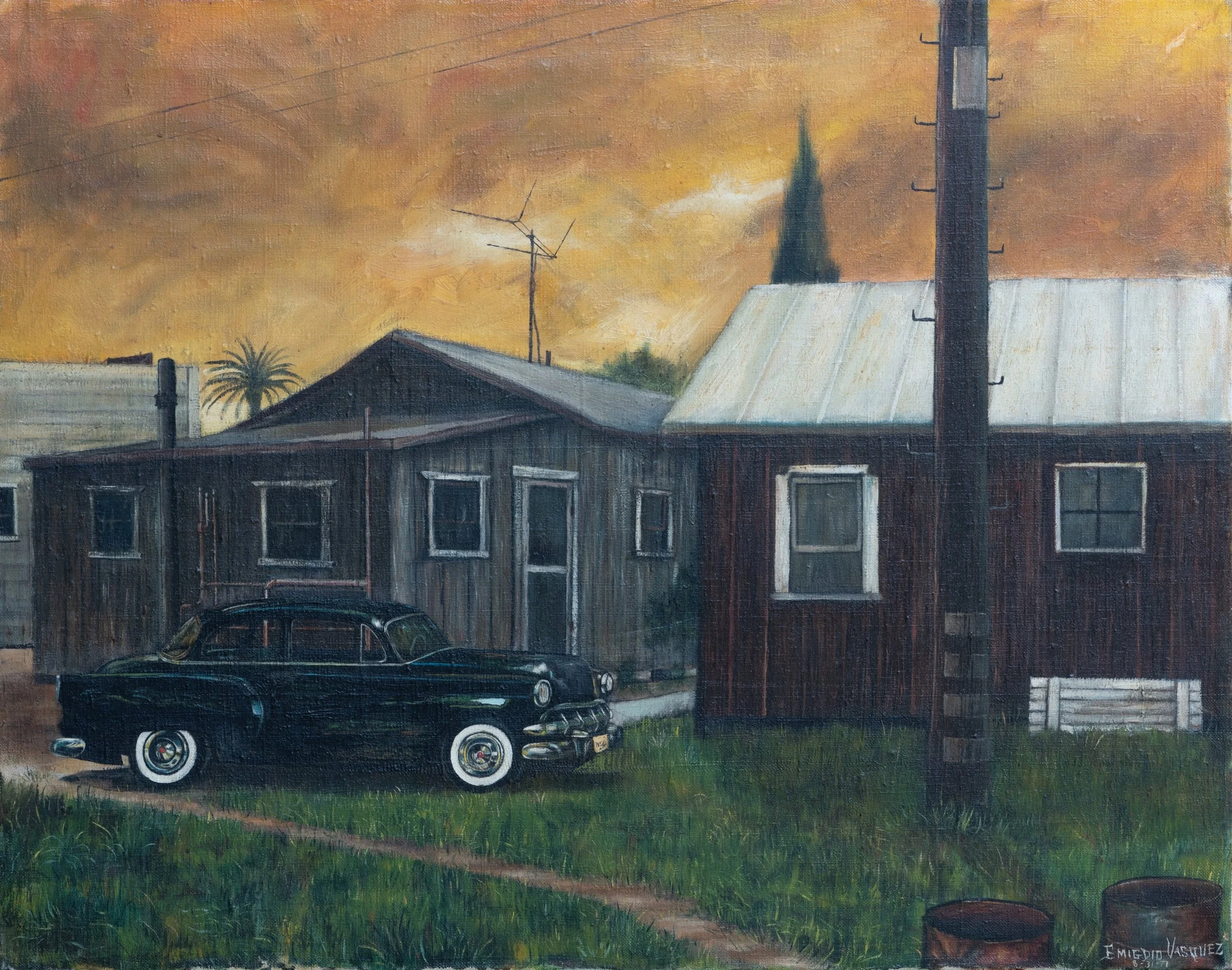 Sunset on Cypress Street