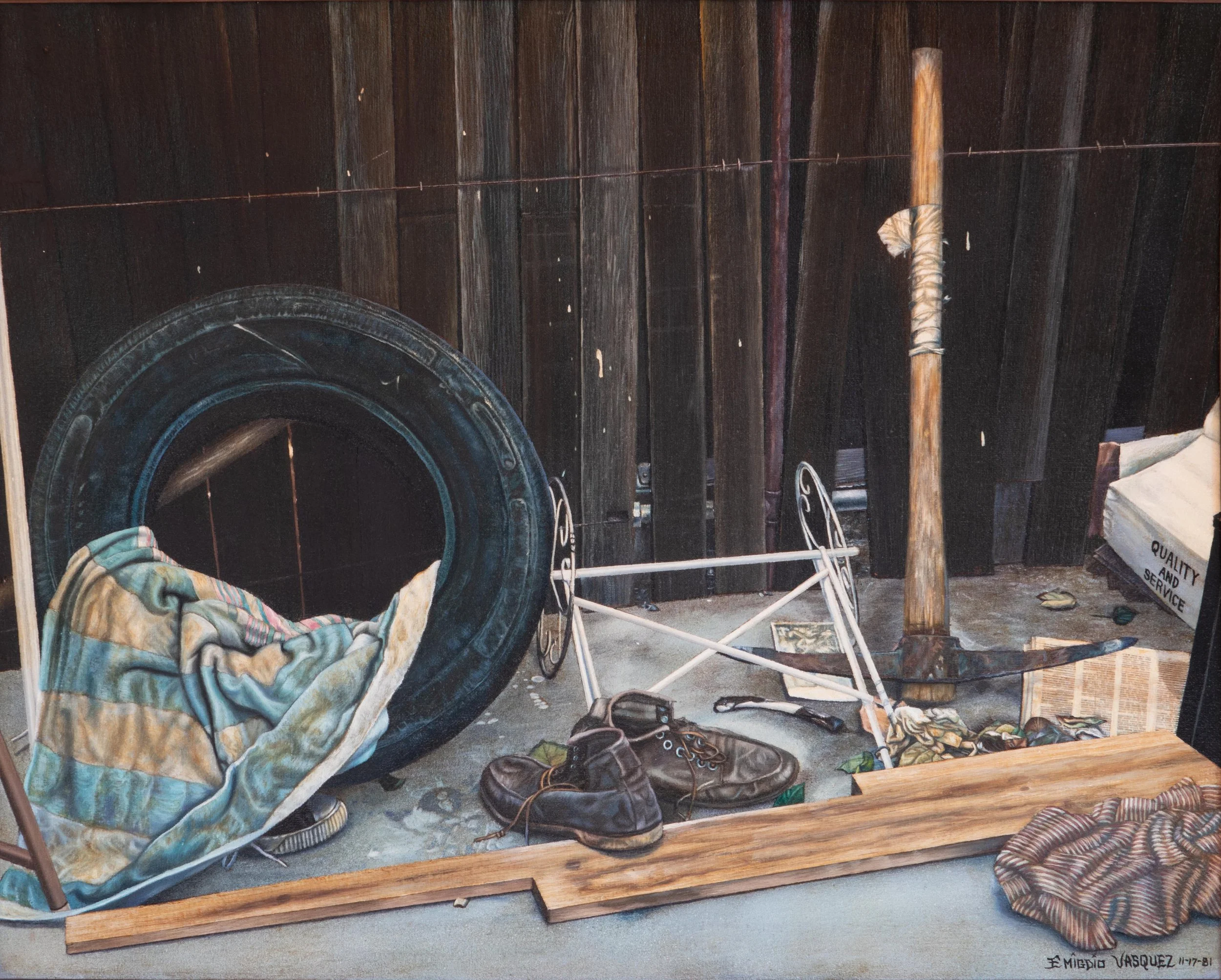 027_Backyard Junk Still-life 30X24 11-17-1981.JPG