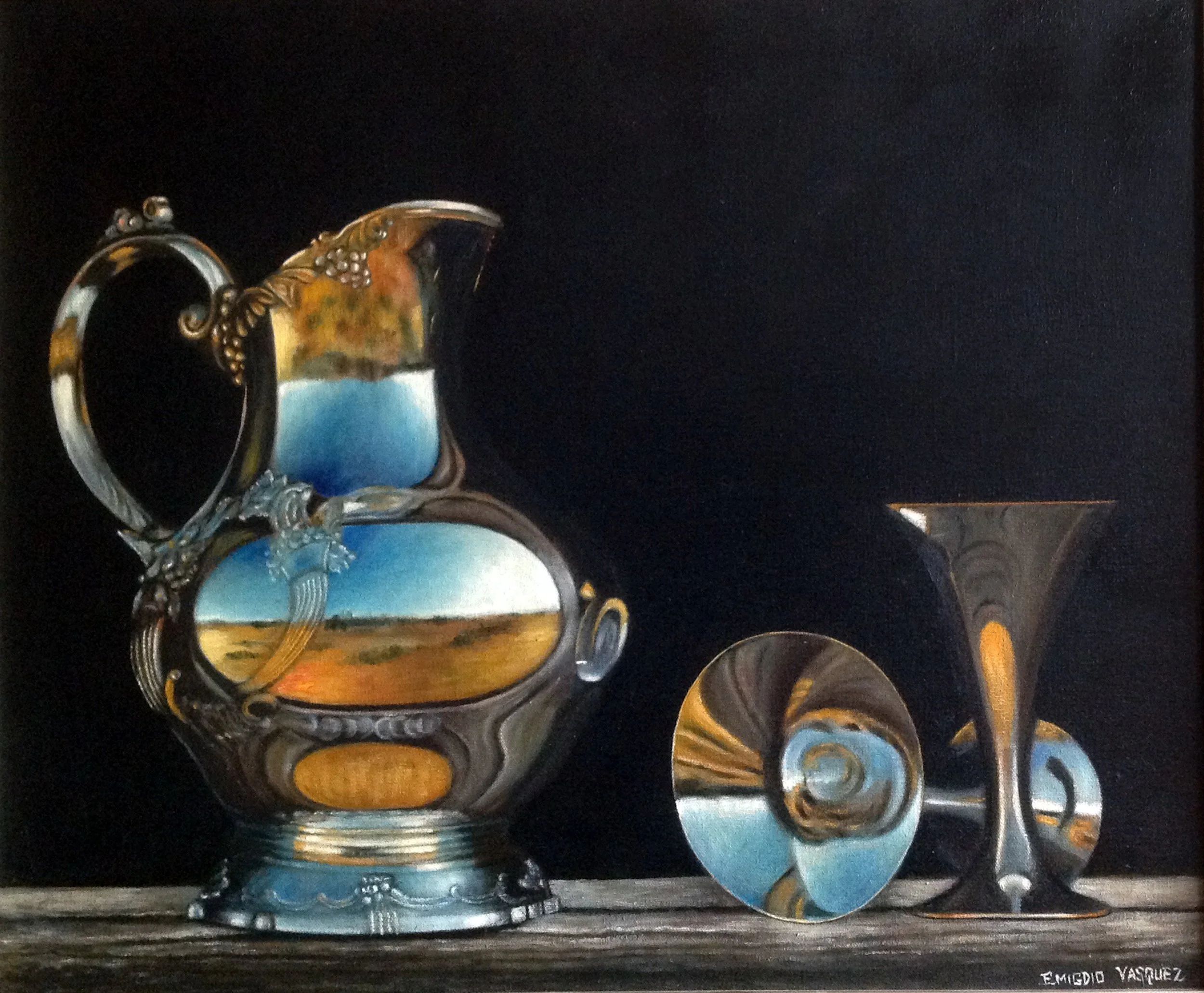 Silver Set Still Life