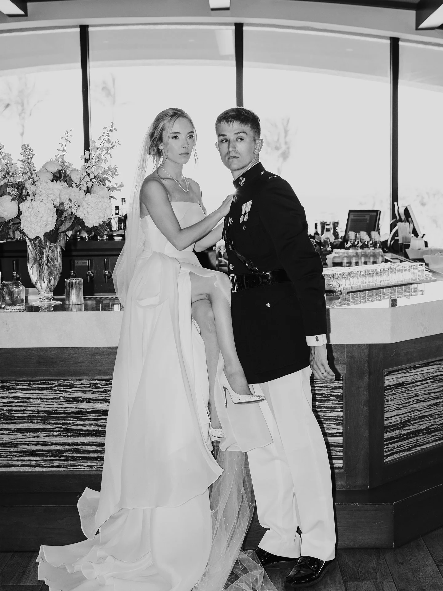 Black and white is the definition of timeless. Minimal, modern, and effortlessly elegant &mdash; it captures the moment without distraction. 🖤 

#SouthFloridaWeddingPhotographer #PalmBeachWeddingPhotographer #MiamiWeddingPhotographer #FortLauderdale