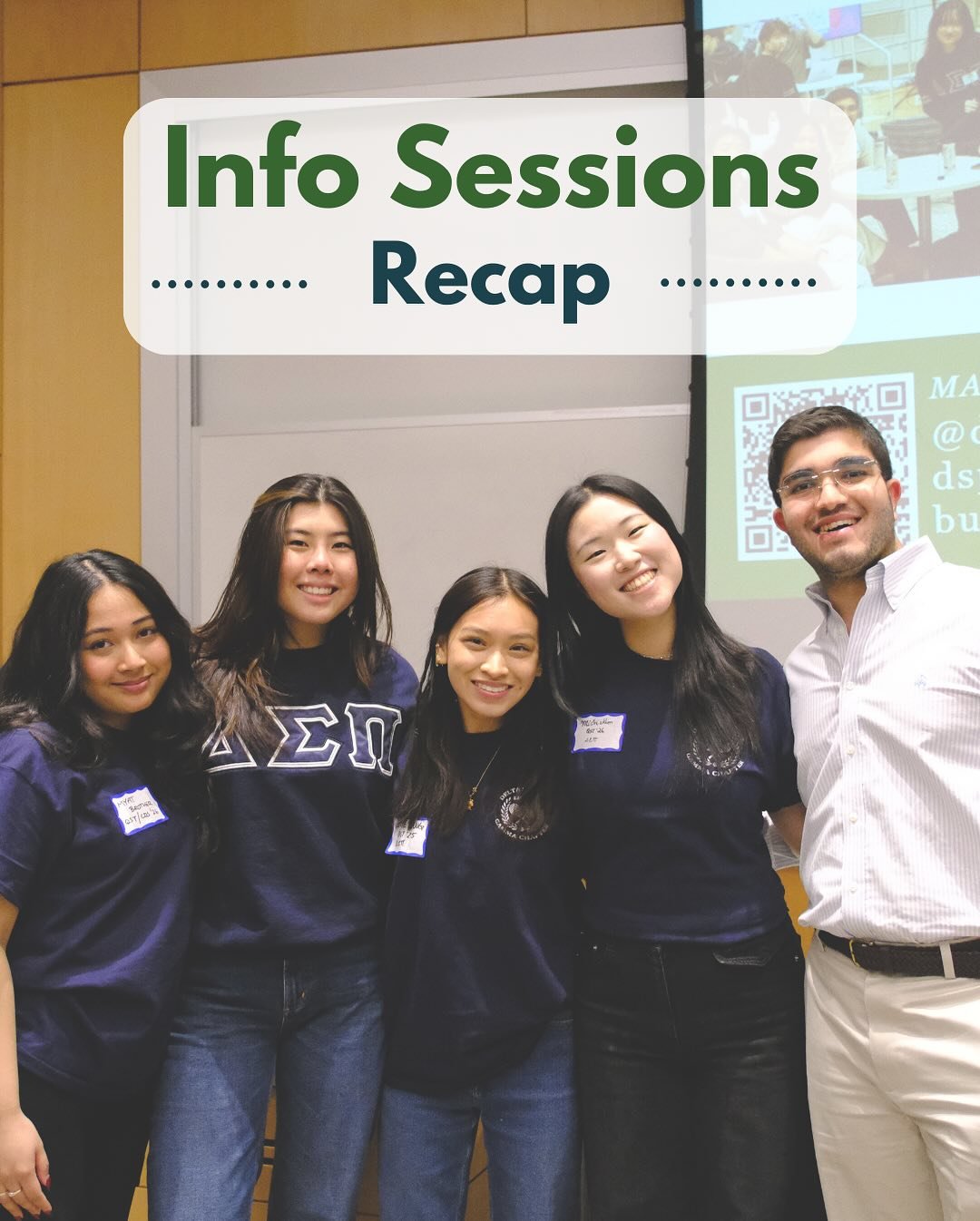 THANK YOU ALL FOR AN AMAZING KICK OFF TO RECRUITMENT! 🎾👟 We loved meeting you all at the information sessions and look forward to seeing you at the rest of the recruitment events&hellip;