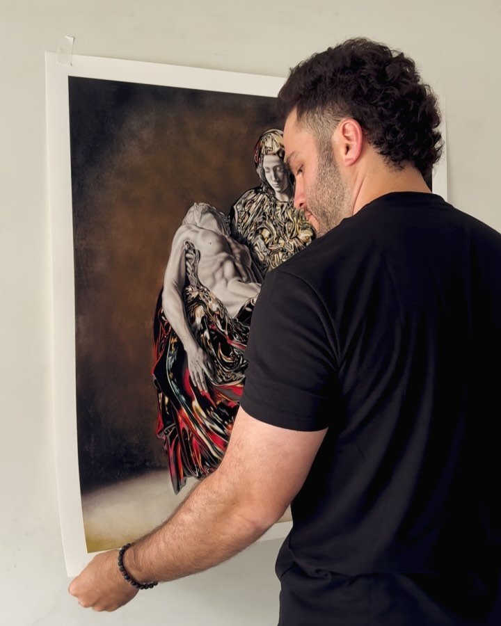 Prints are available now! Link is in bio and shipping in the US is free. Two sizes available in limited editions. I was very meticulous getting this work scanned, color matched, abd printed properly and I&rsquo;m blown away with the result. You can s