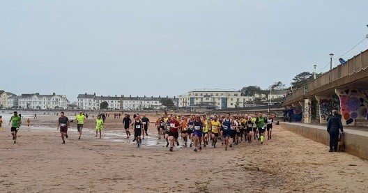 They’re off towards Orcombe Point