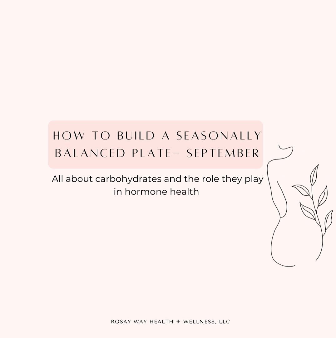 Tis the season for carbohydrates! And so I thought what an appropriate time to bring up why carbs are so important (especially for women) and why lowering or eliminating healthy carbohydrates isn&rsquo;t exactly the answer to balancing hormones. 

Fo