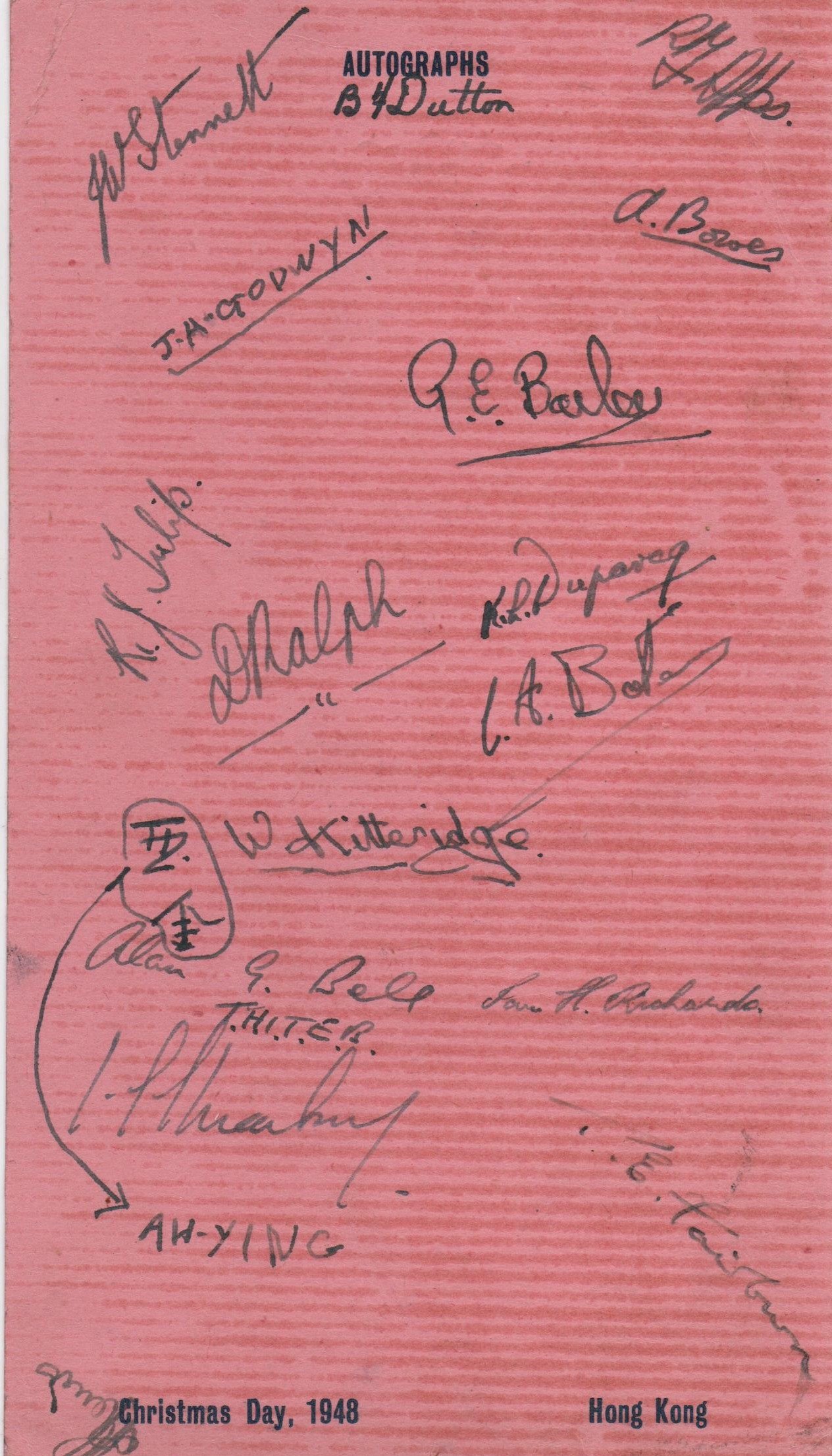 HMS Belfast Dec 1948 Christmas Menu reverse.jpeg