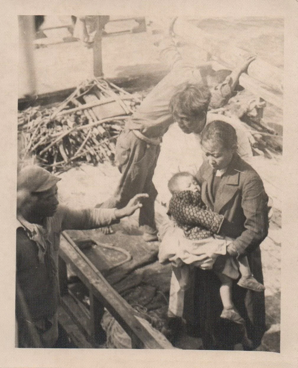 HMS Belfast  Nov 1949 Pratas Is _ today Dongsha and Tungsha atoll Chinese Nationalist sailors who ran aground 5.jpeg