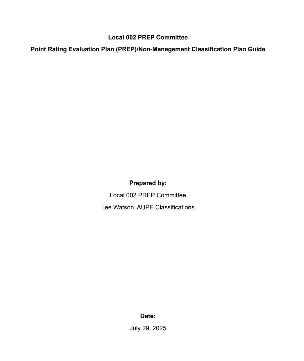 PREP Guide Document